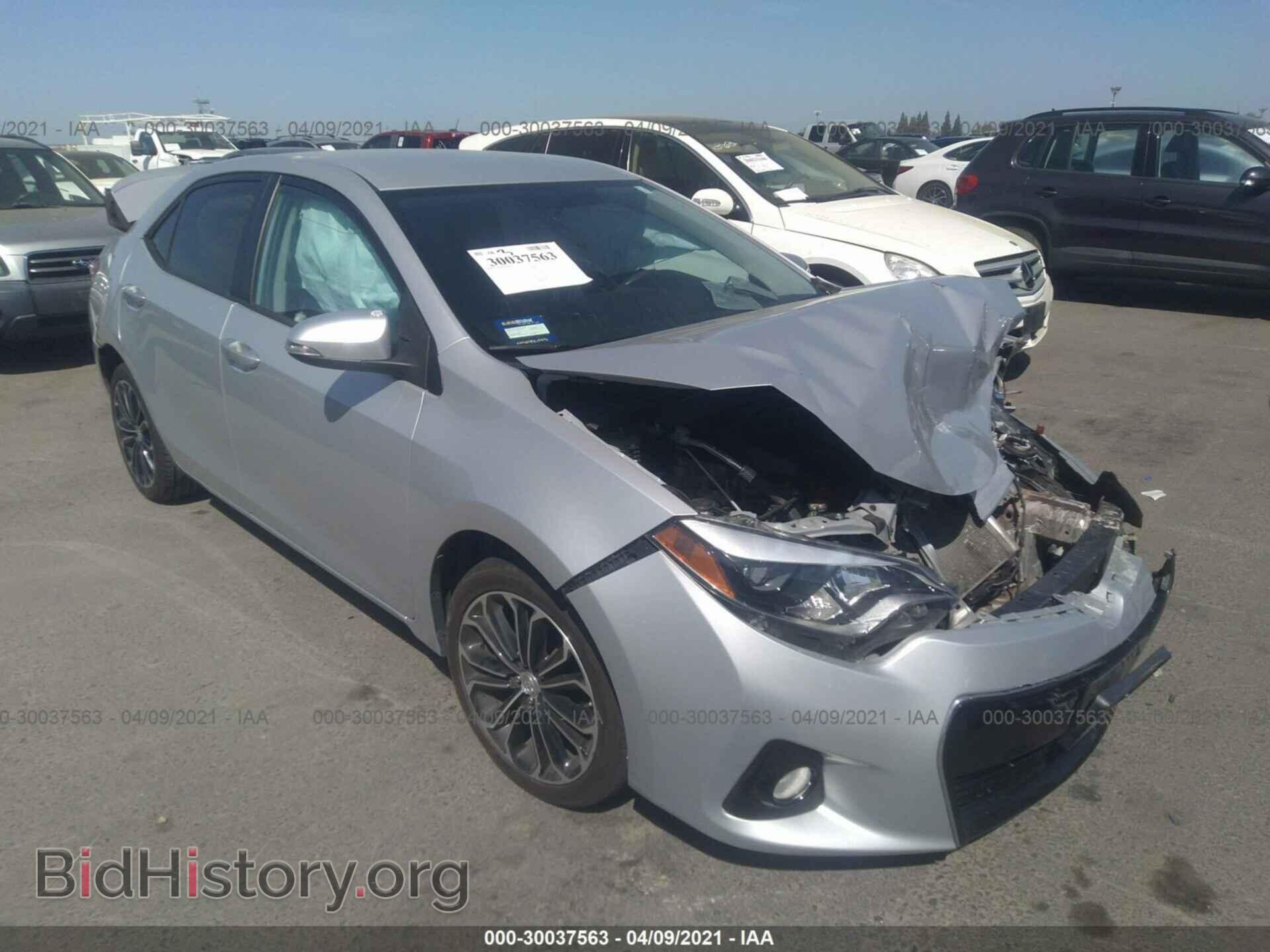 Photo 2T1BURHE1EC092928 - TOYOTA COROLLA 2014