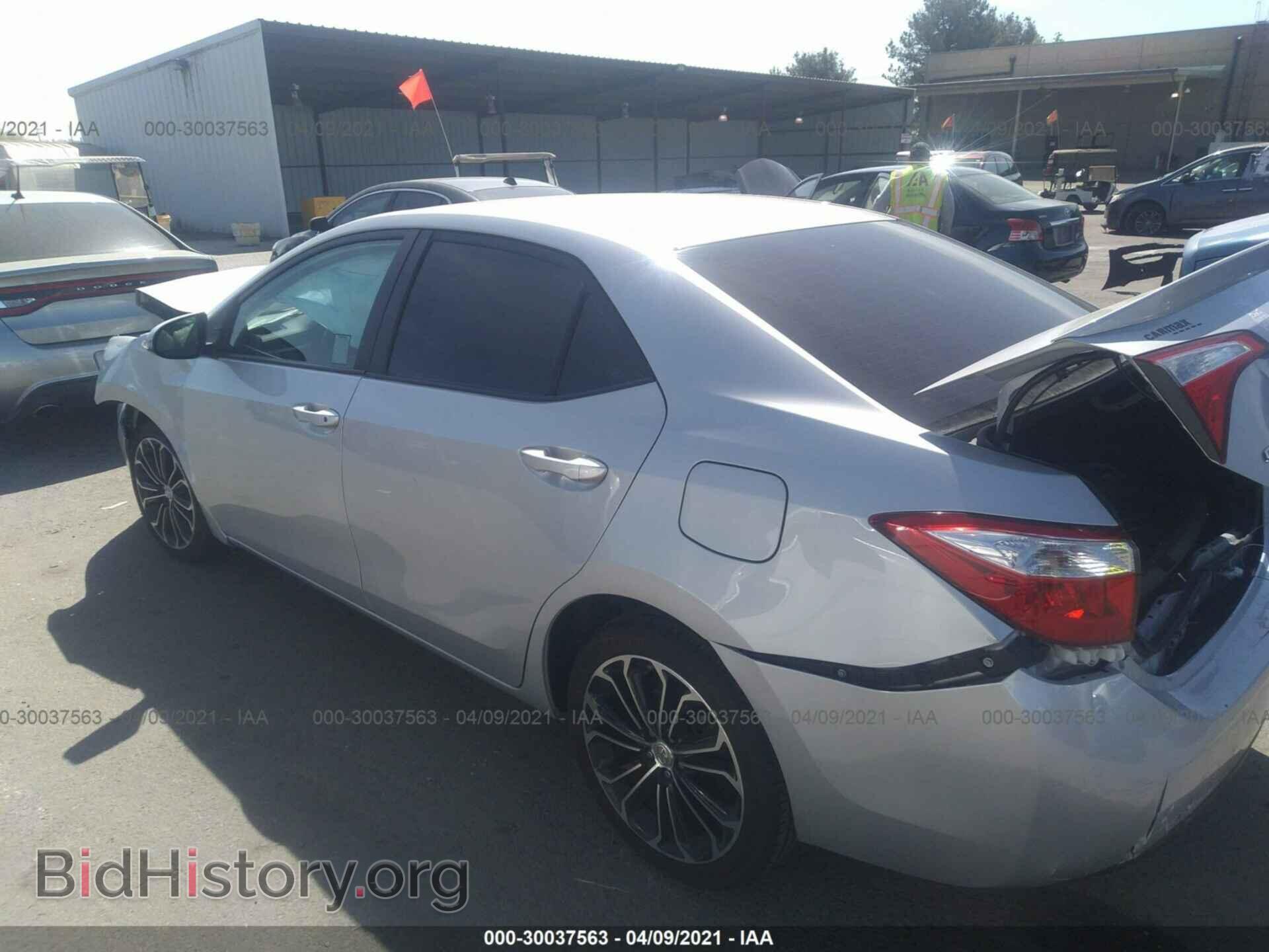 2014 TOYOTA COROLLA - VIN: 2T1BURHE1EC092928 - Фото 3