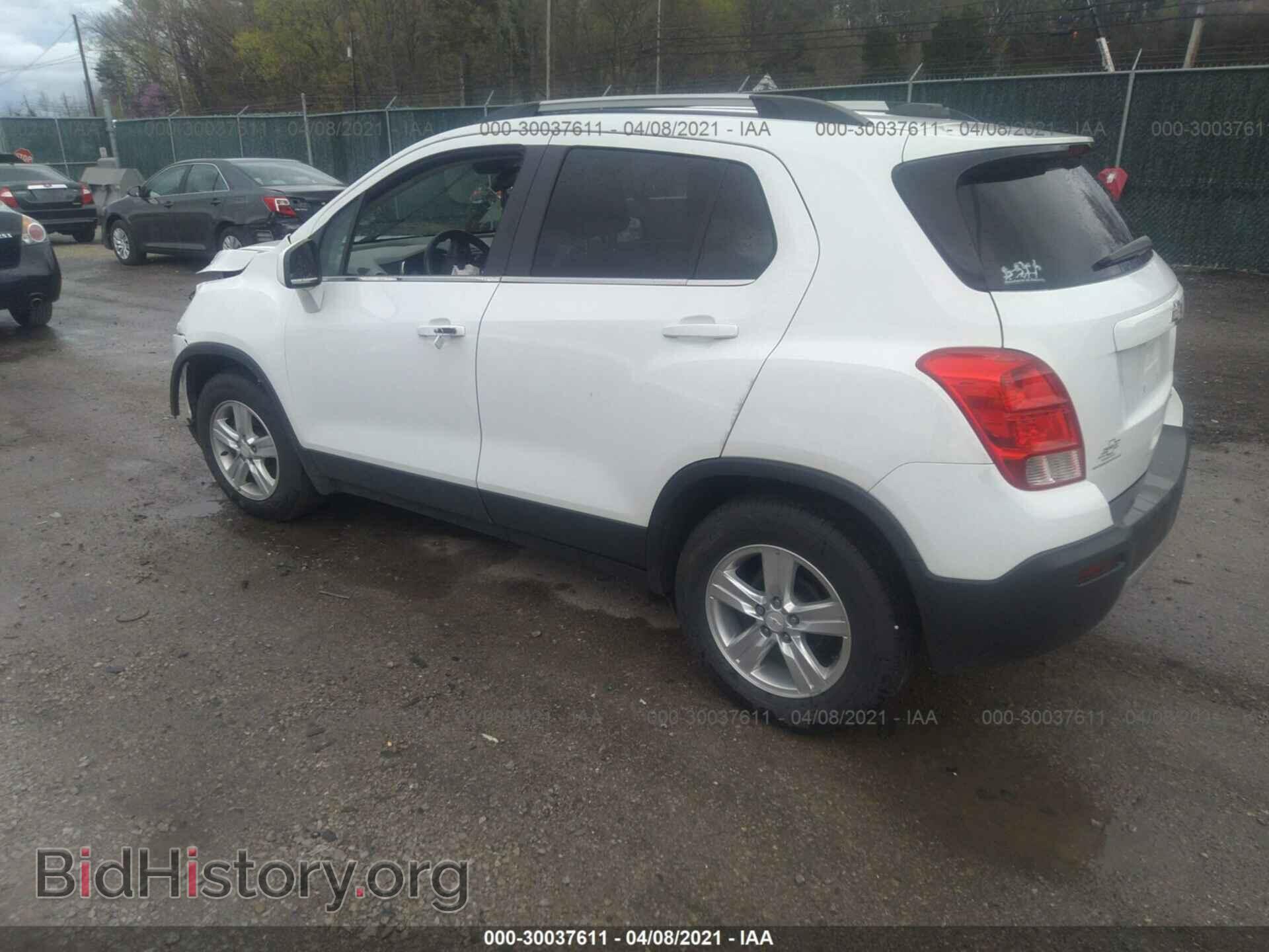 2016 CHEVROLET TRAX - VIN: 3GNCJLSB6GL269926 - Фото 3
