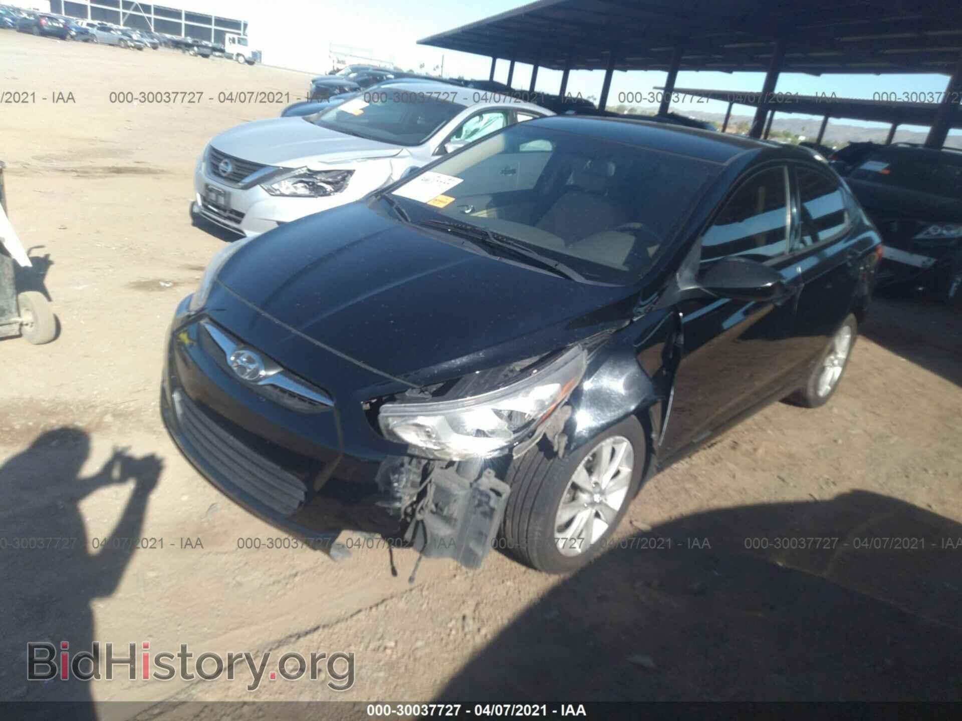 2012 HYUNDAI ACCENT - VIN: KMHCU4AE1CU267191 - Фото 2