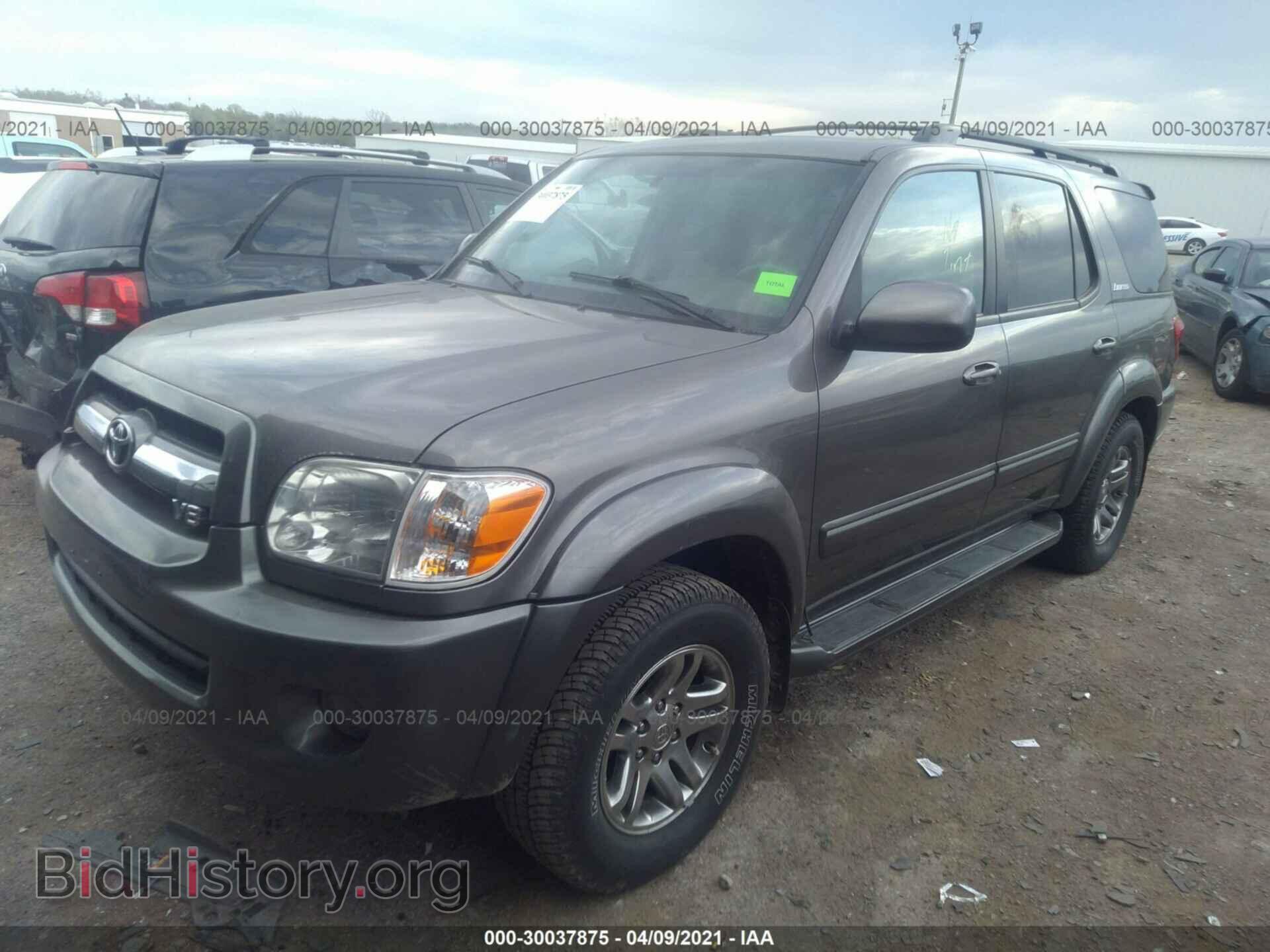 2006 TOYOTA SEQUOIA - VIN: 5TDBT48A86S264075 - Фото 2