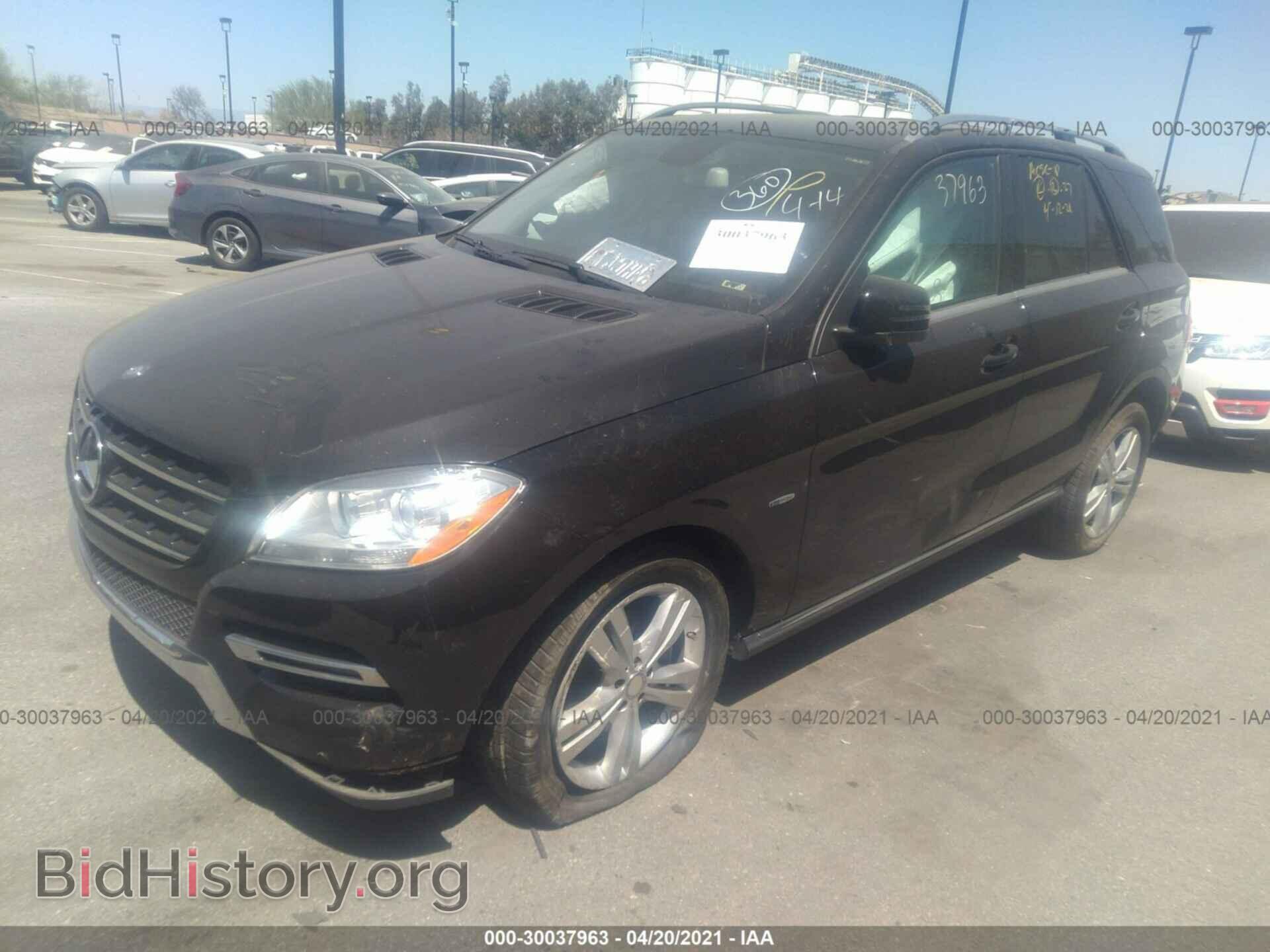 2012 MERCEDES-BENZ M-CLASS - VIN: 4JGDA2EB8CA072059 - Фото 2