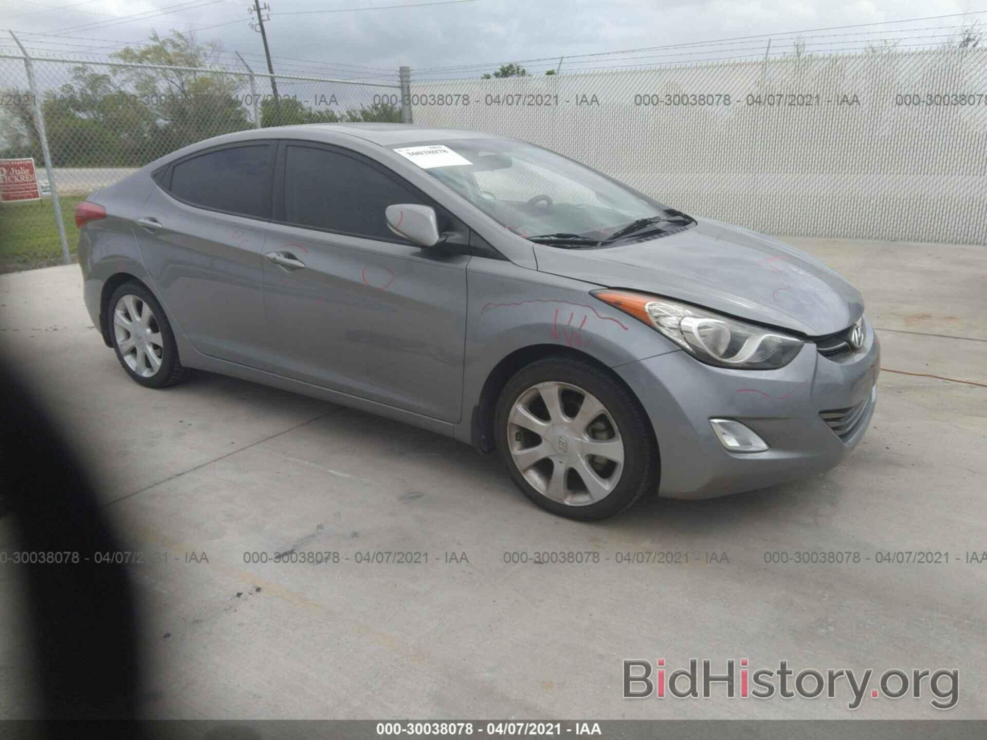 Photo KMHDH4AE0DU566231 - HYUNDAI ELANTRA 2013