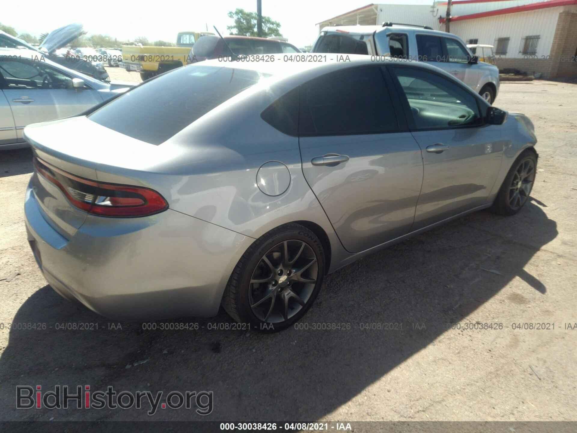 2016 DODGE DART - VIN: 1C3CDFAA2GD519540 - Фото 4