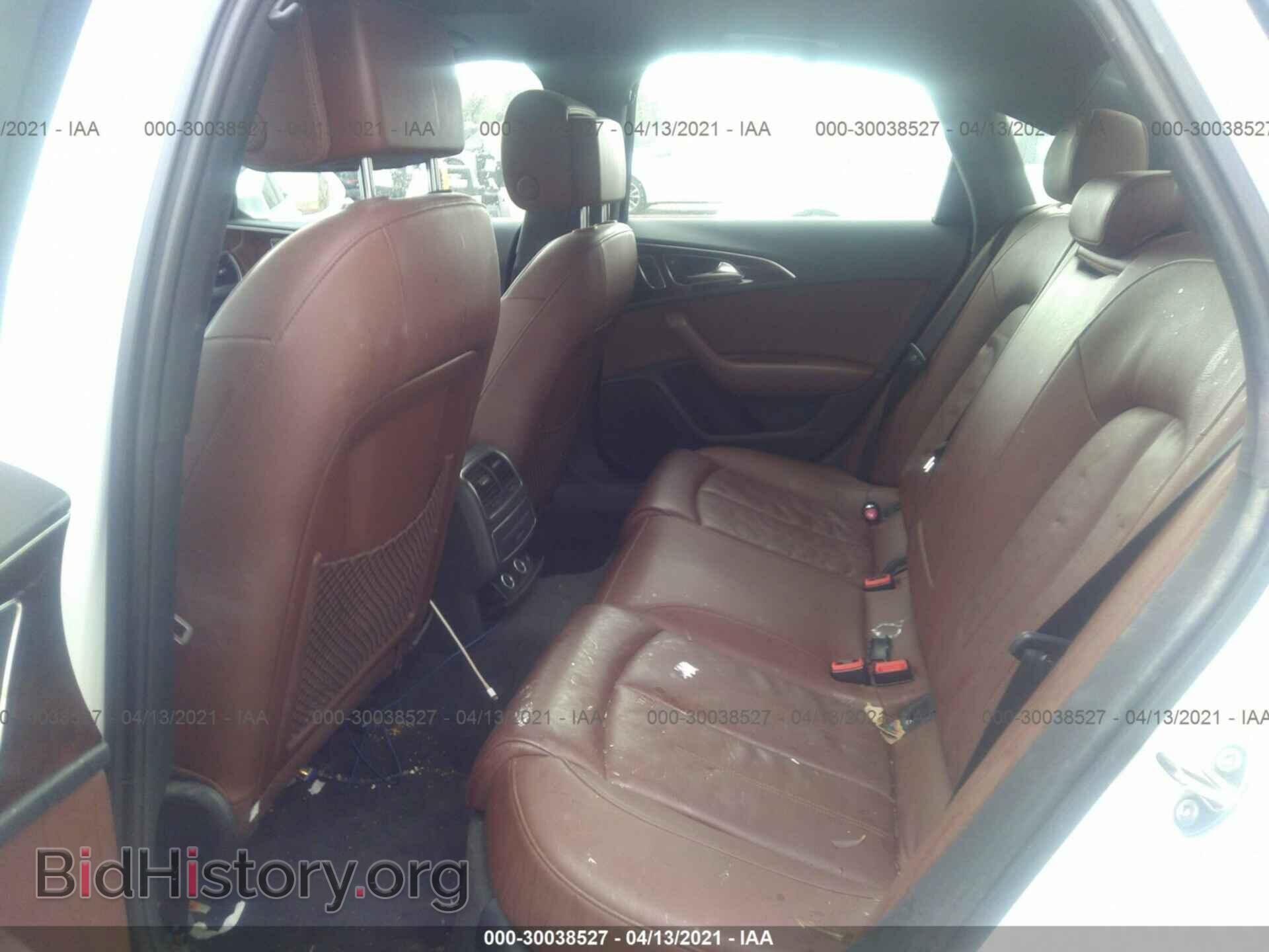 2012 AUDI A6 - VIN: WAUGGAFC4CN046694 - Фото 8