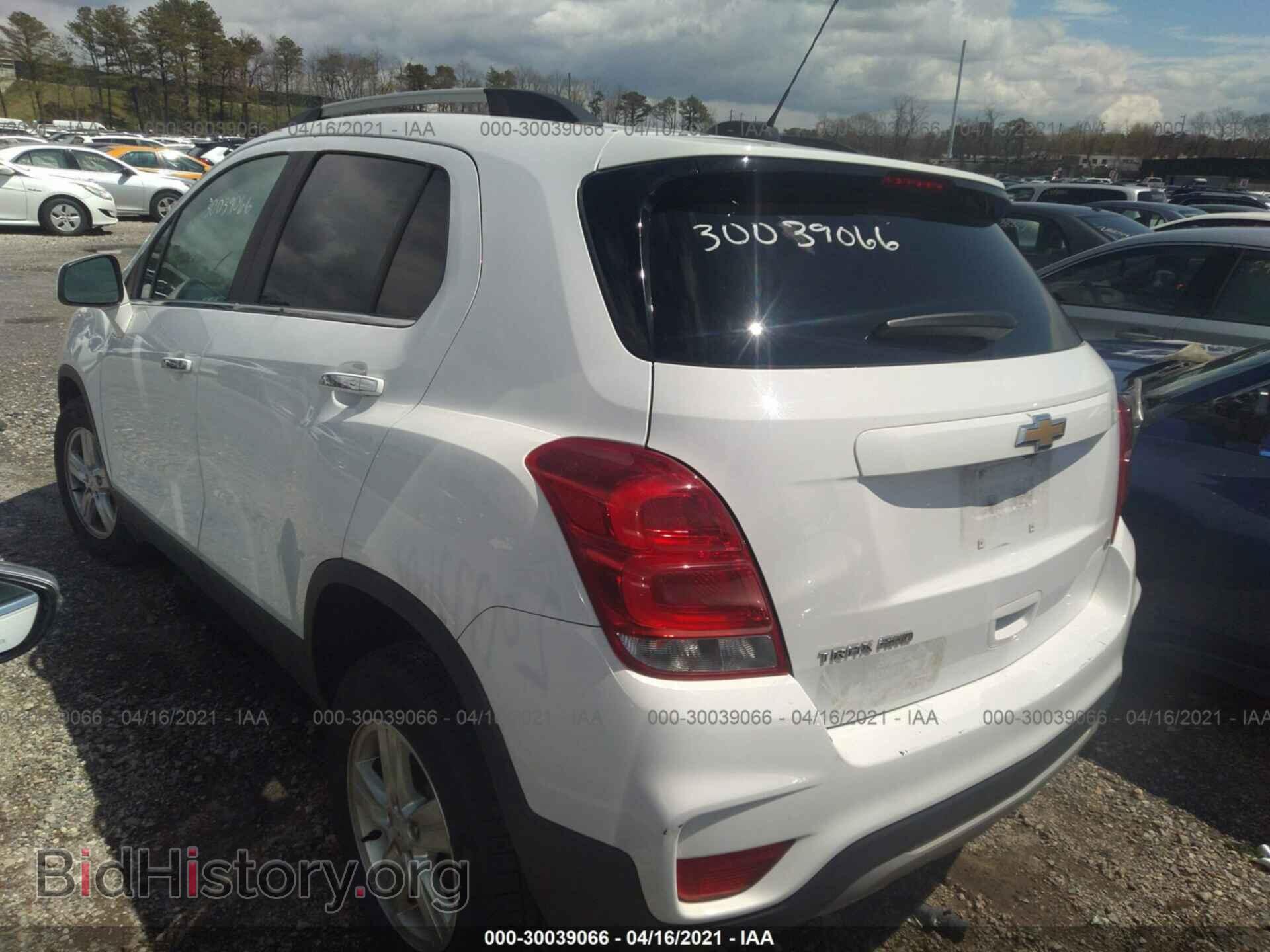 2018 CHEVROLET TRAX - VIN: KL7CJPSB7JB579542 - Фото 3