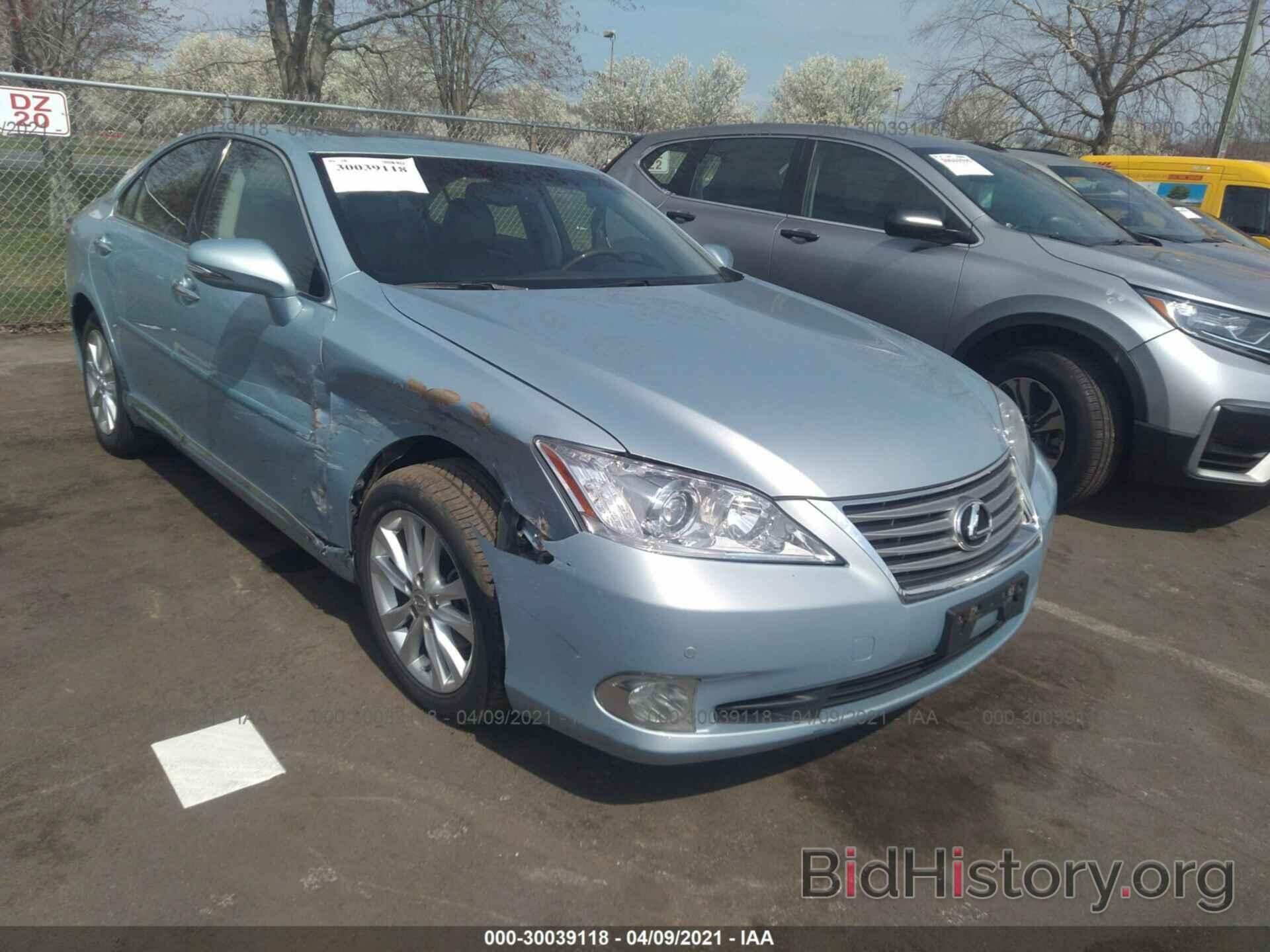 Photo JTHBK1EG8A2369725 - LEXUS ES 350 2010