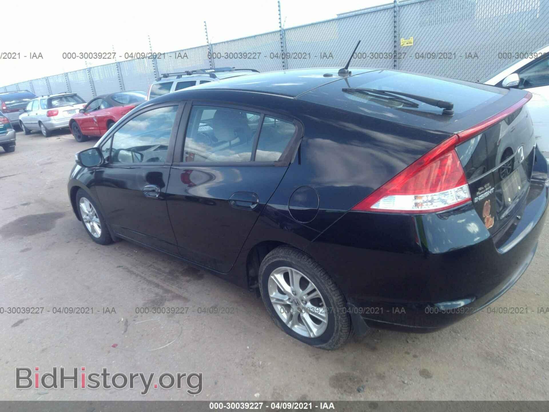 2010 HONDA INSIGHT - VIN: JHMZE2H76AS002376 - Фото 3