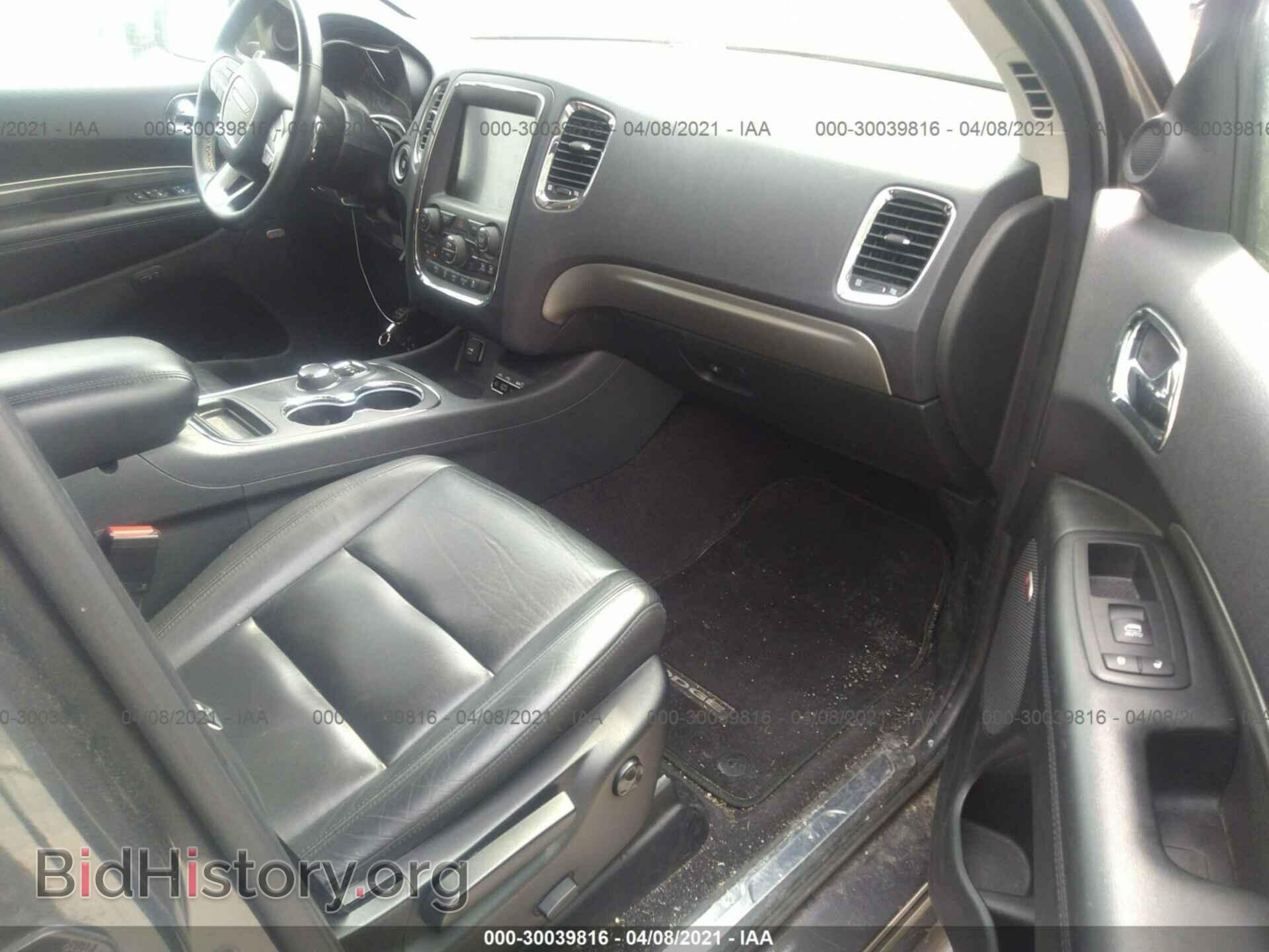 2017 DODGE DURANGO - VIN: 1C4RDJDG4HC752450 - Photo 5