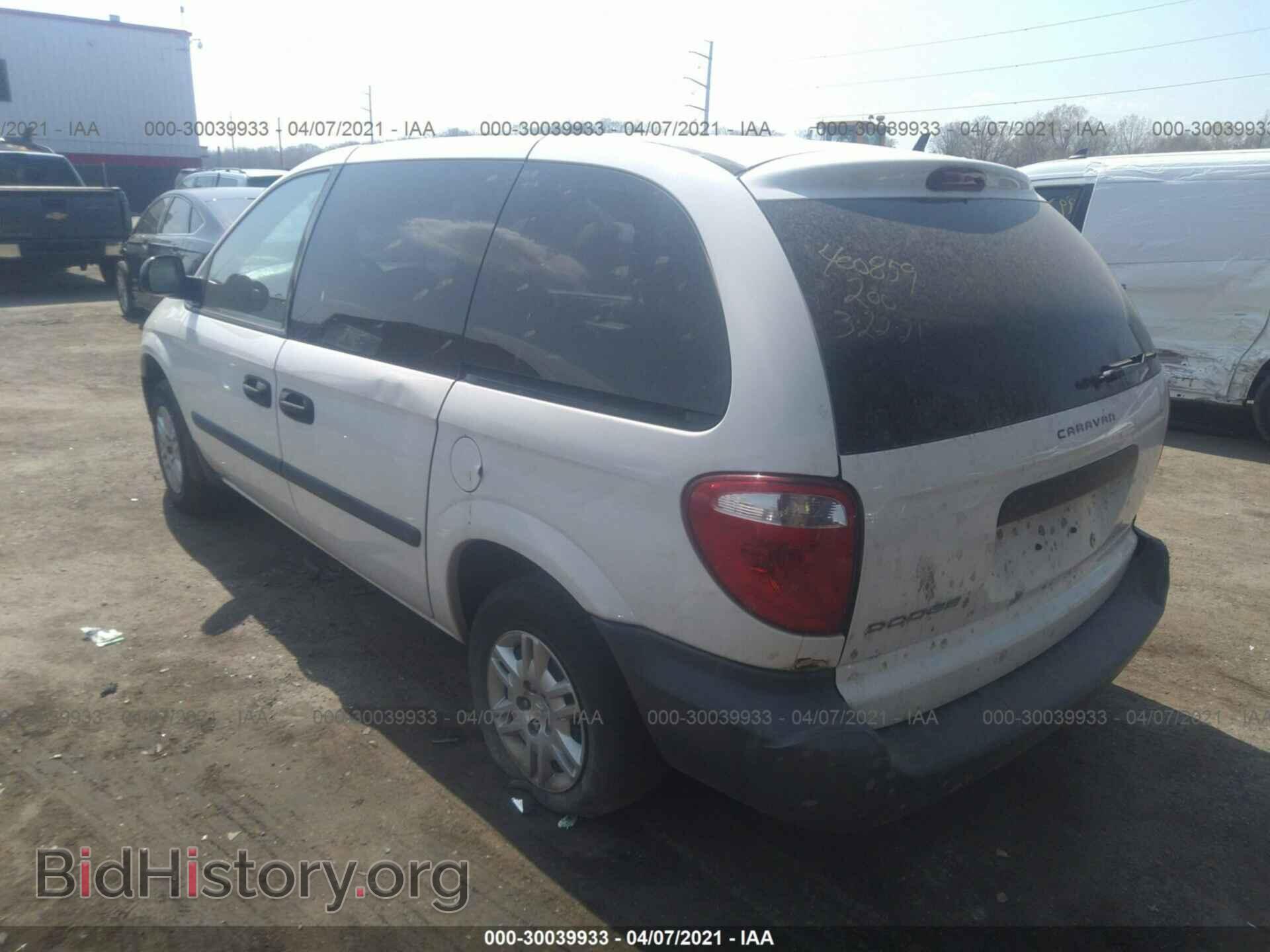 2006 DODGE CARAVAN - VIN: 1D4GP25E26B604286 - Фото 3