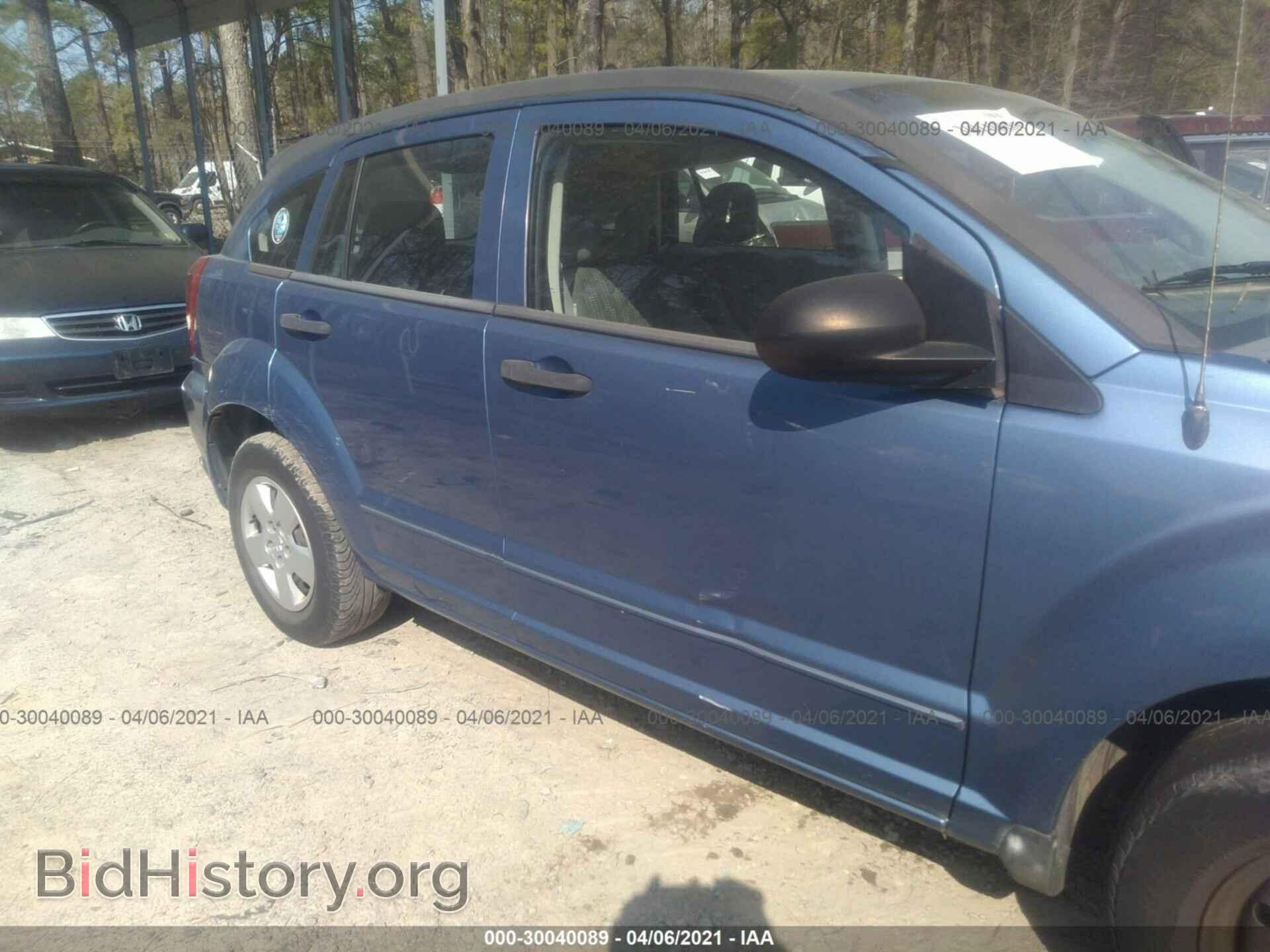 2007 DODGE CALIBER - VIN: 1B3HB28B67D201744 - Фото 6