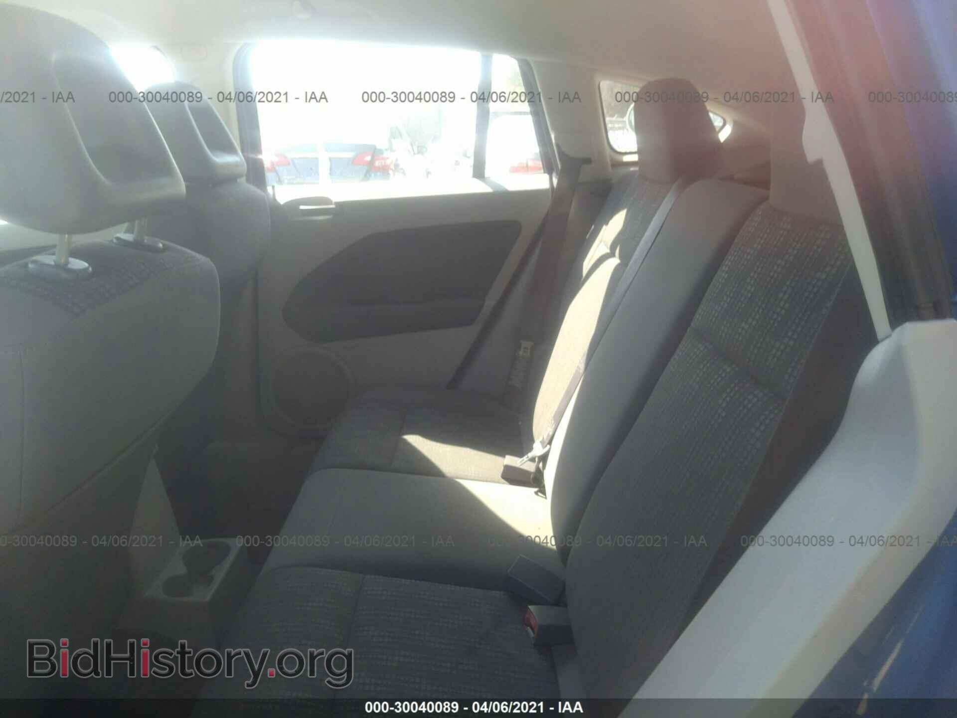 2007 DODGE CALIBER - VIN: 1B3HB28B67D201744 - Фото 8