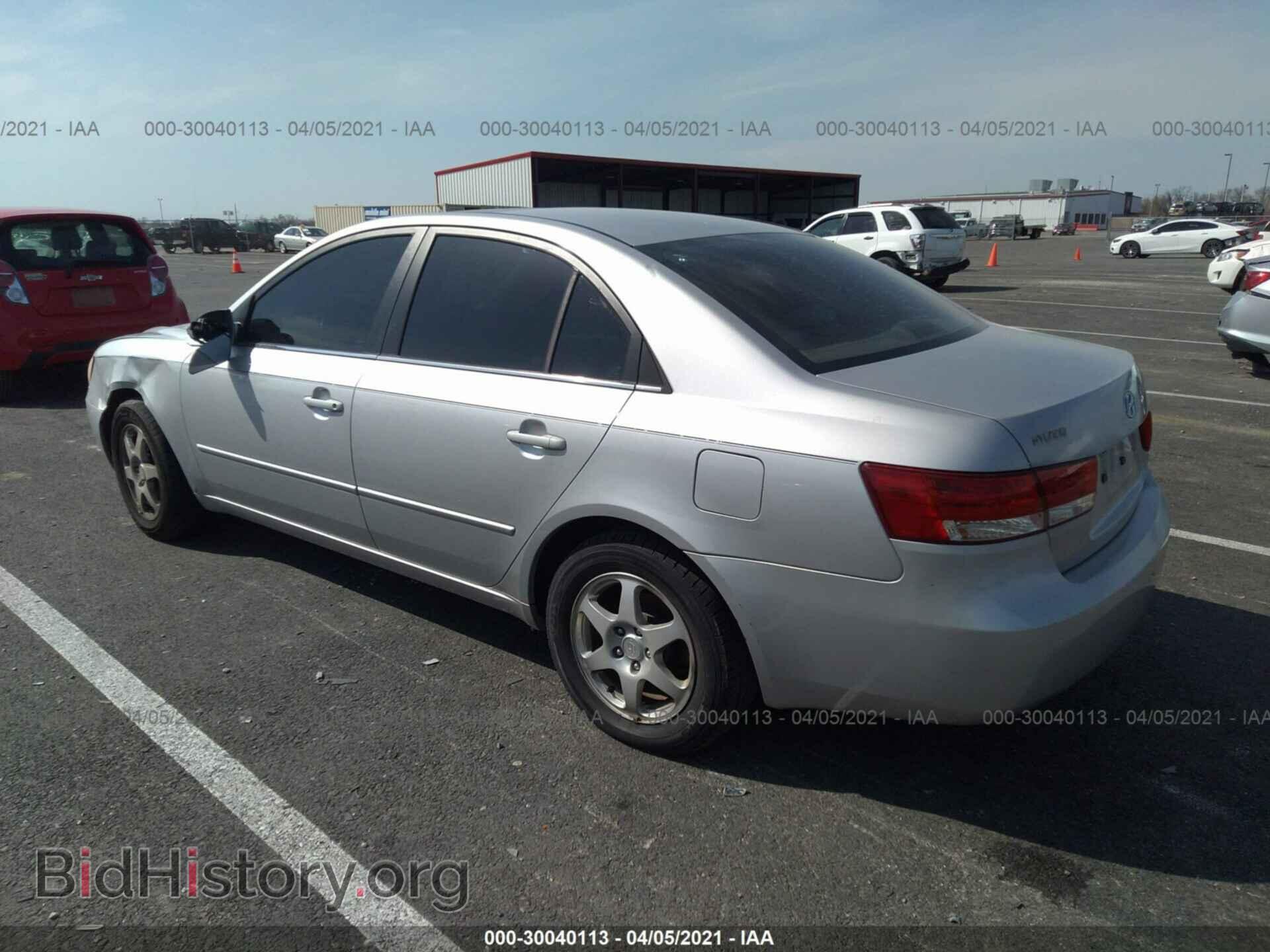 2006 HYUNDAI SONATA - VIN: KMHEU46C76A106690 - Фото 3