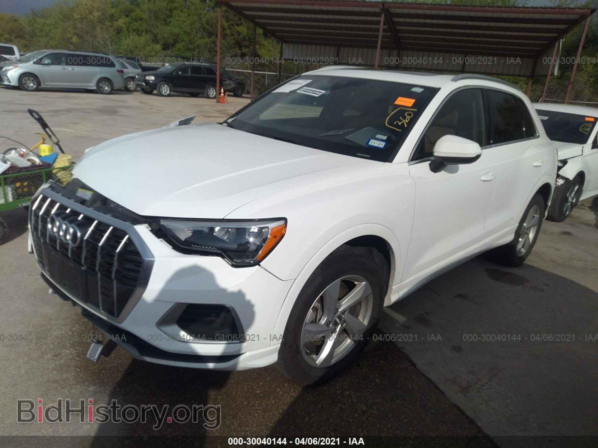 2020 AUDI Q3 - VIN: WA1AECF31L1033588 - Фото 2
