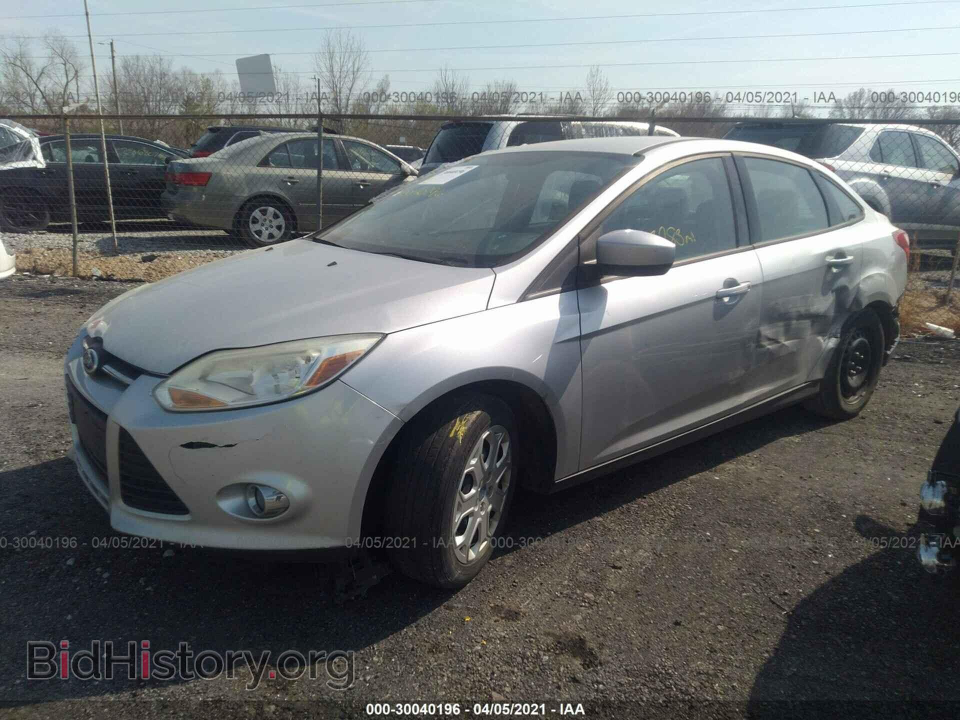2012 FORD FOCUS - VIN: 1FAHP3F24CL211705 - Фото 2