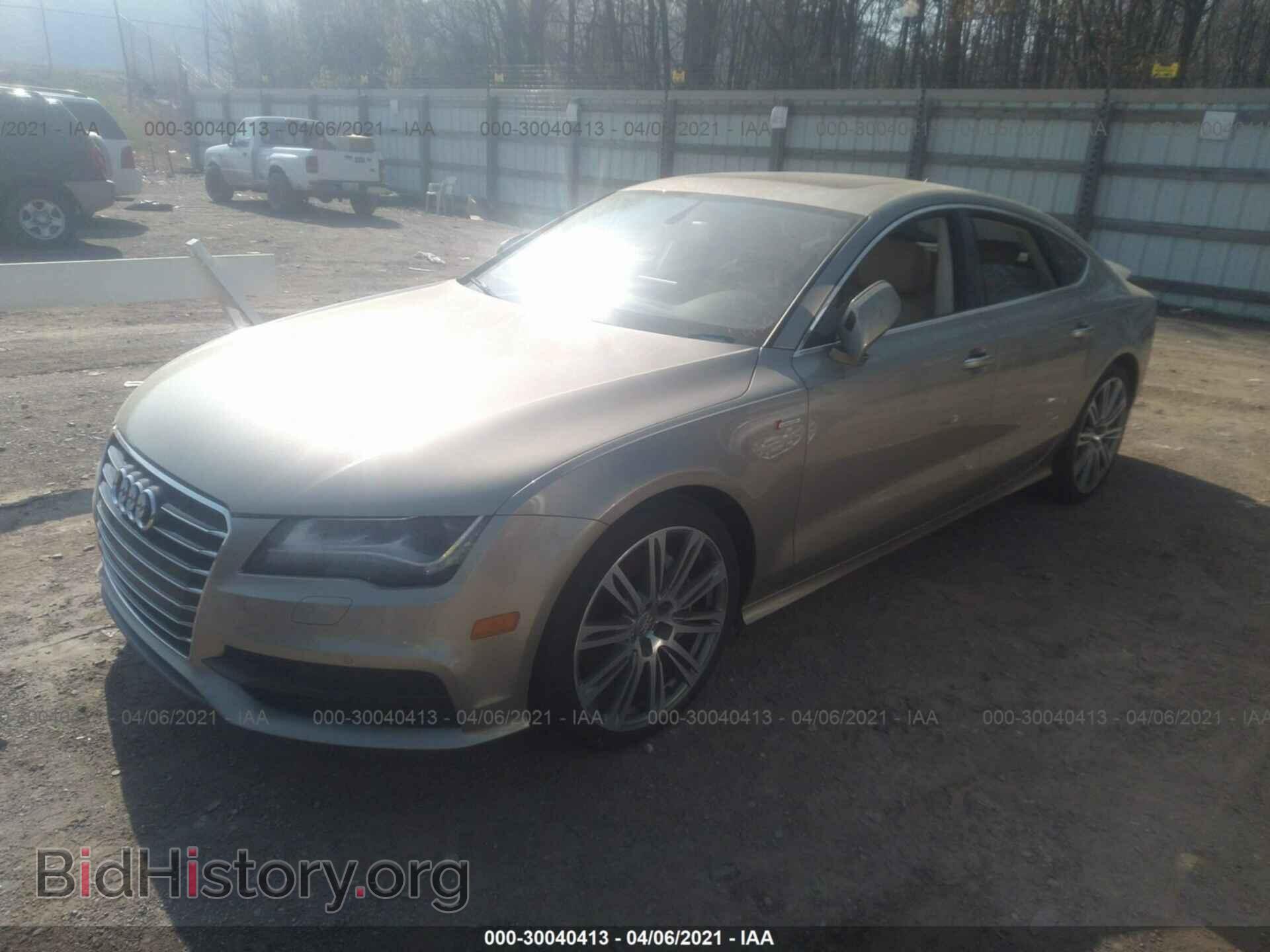 2012 AUDI A7 - VIN: WAUSGAFC3CN003636 - Фото 2