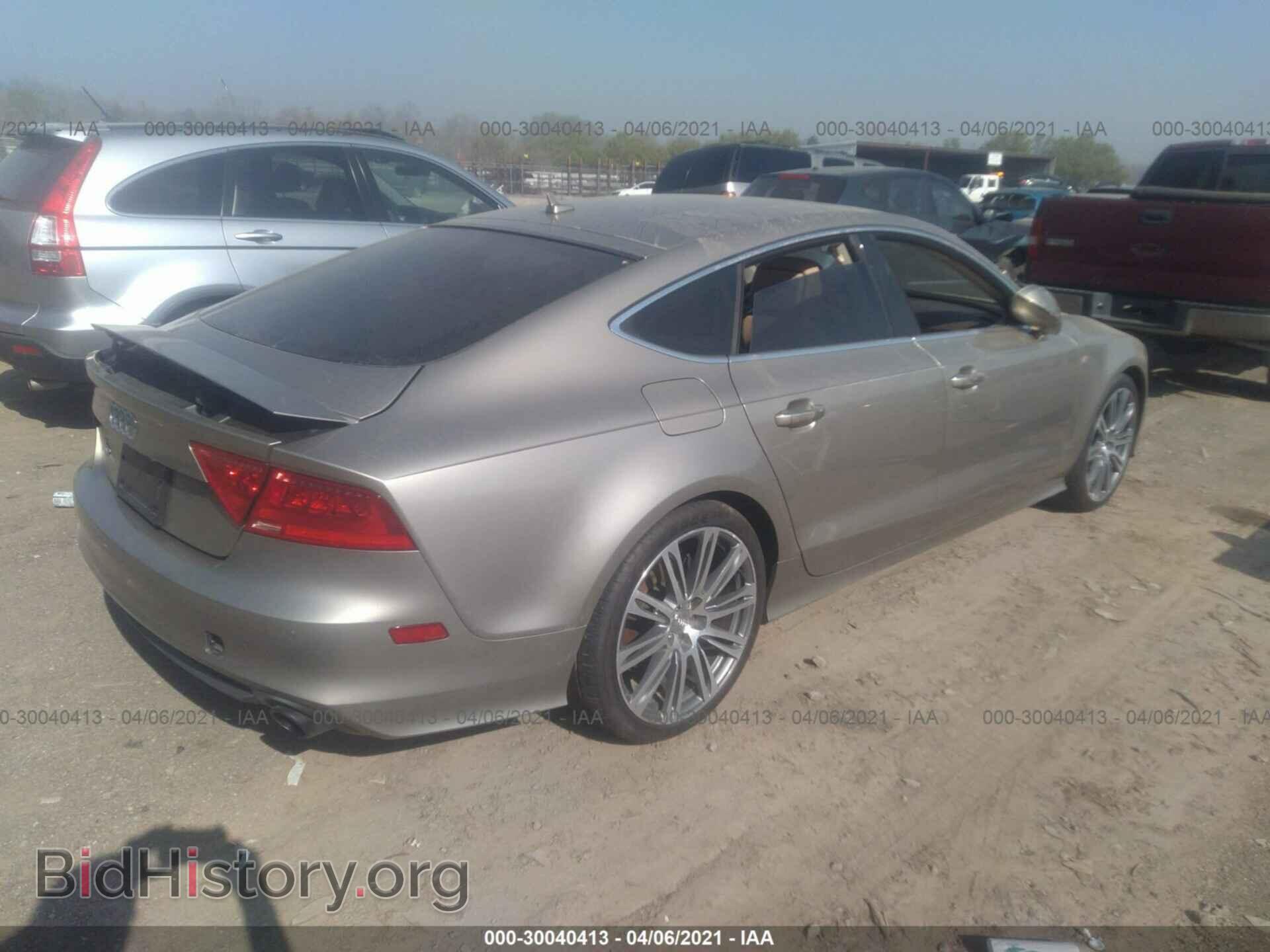 2012 AUDI A7 - VIN: WAUSGAFC3CN003636 - Фото 4