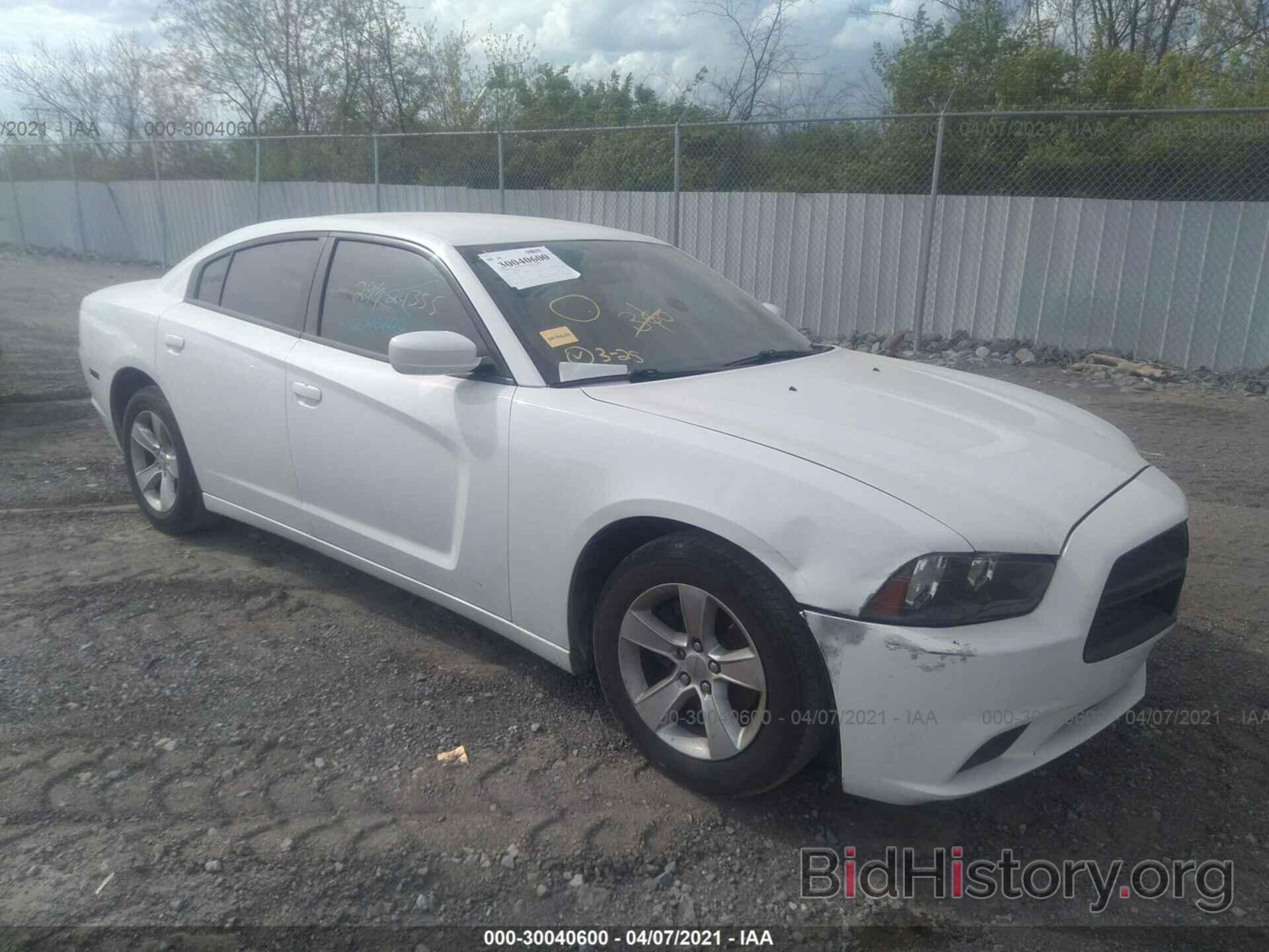 Photo 2C3CDXBG3DH535074 - DODGE CHARGER 2013