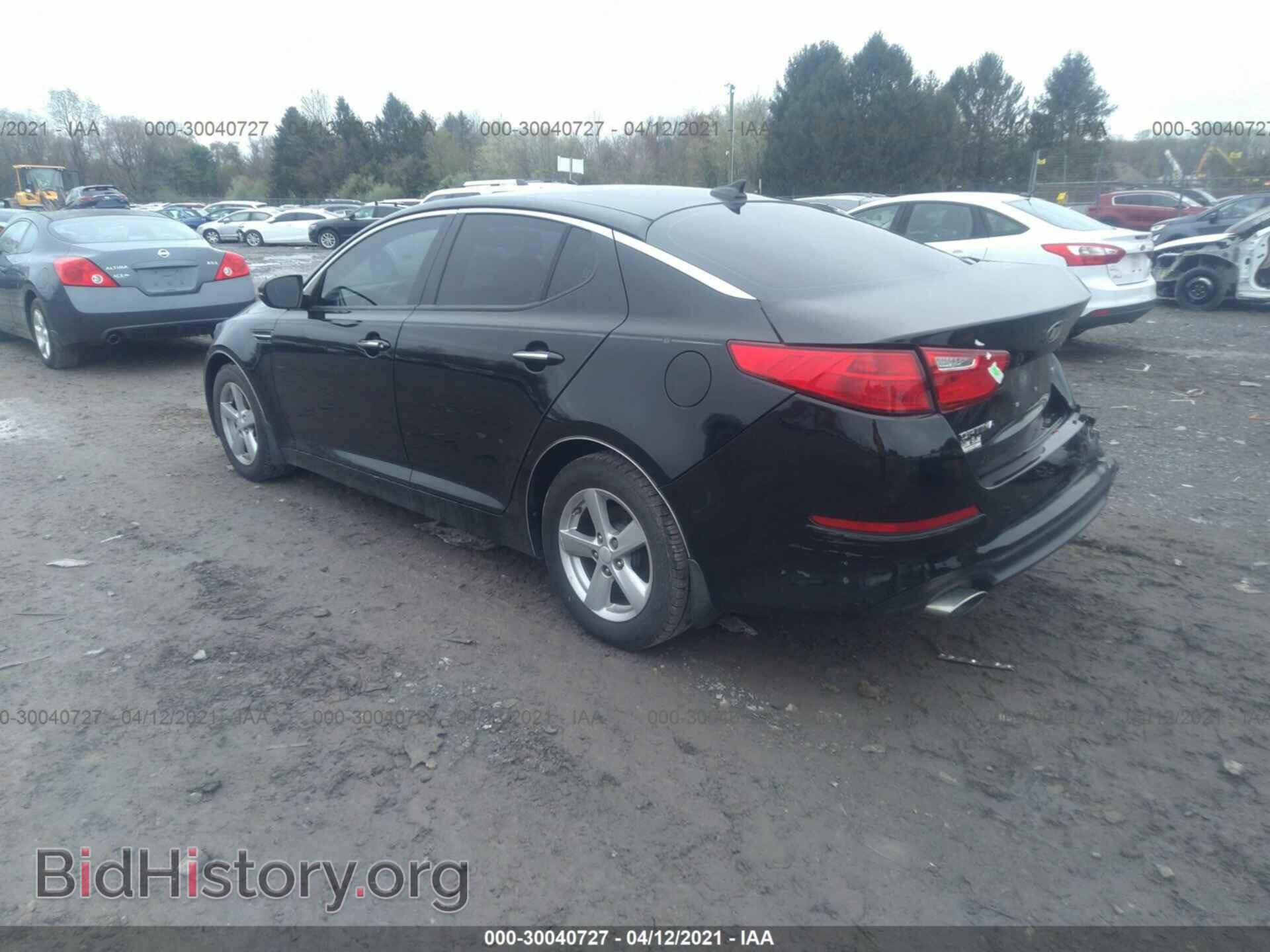 2015 KIA OPTIMA - VIN: 5XXGM4A77FG456817 - Photo 3