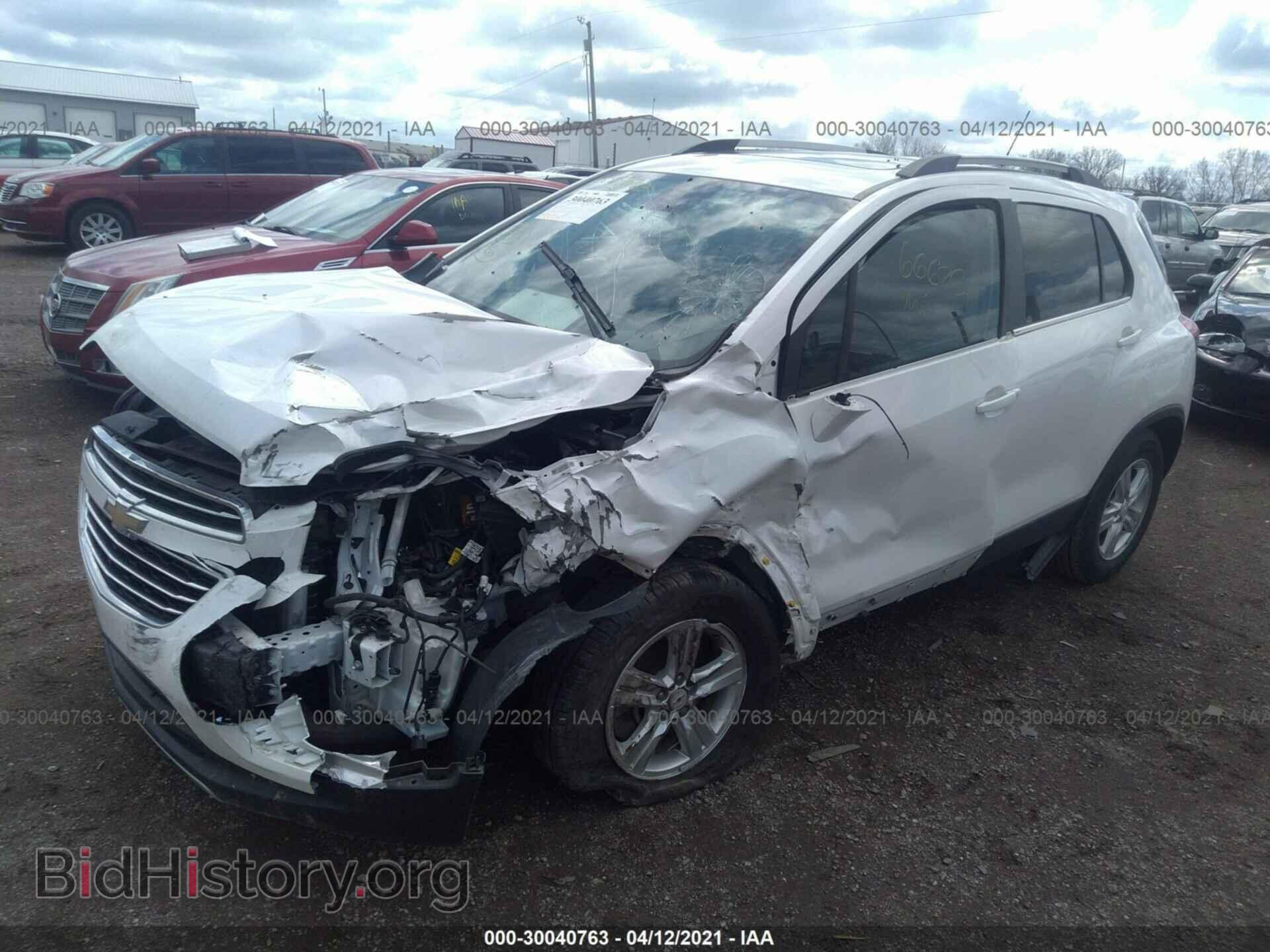 2015 CHEVROLET TRAX - VIN: KL7CJLSB1FB137257 - Фото 2
