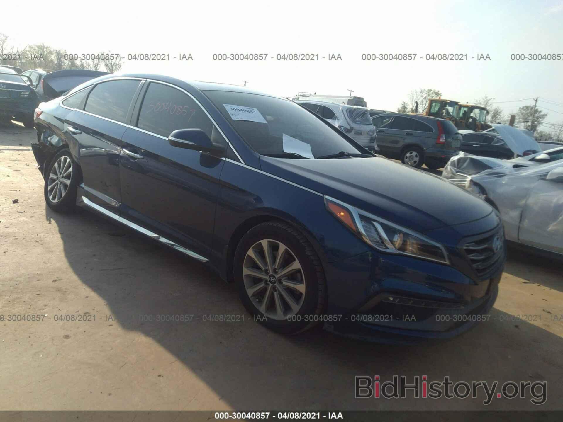 Photo 5NPE34AF6GH349698 - HYUNDAI SONATA 2016