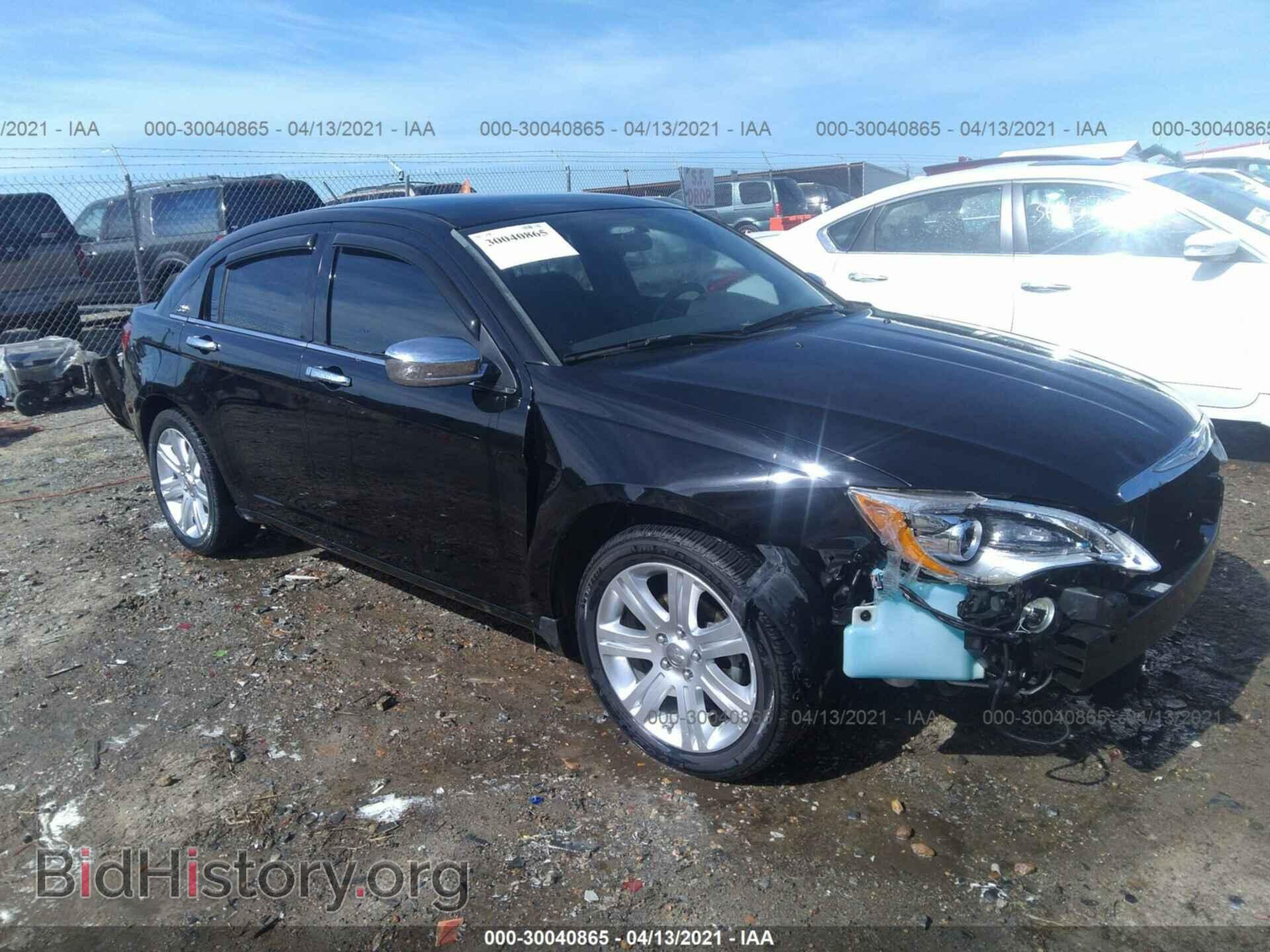 Фотография 1C3CCBBB7DN649502 - CHRYSLER 200 2013