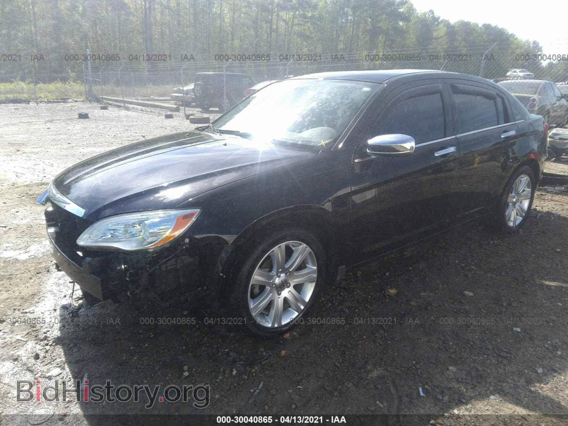 2013 CHRYSLER 200 - VIN: 1C3CCBBB7DN649502 - Фото 2