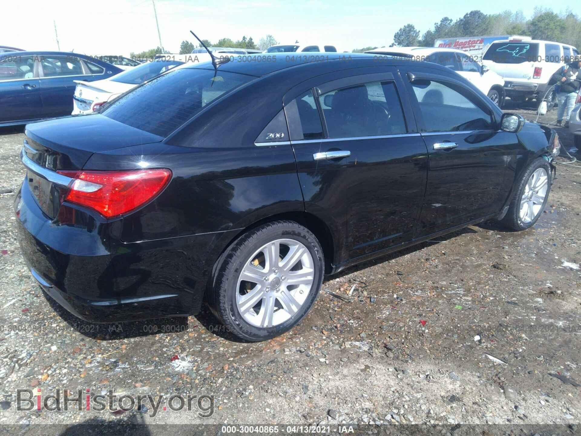 2013 CHRYSLER 200 - VIN: 1C3CCBBB7DN649502 - Фото 4