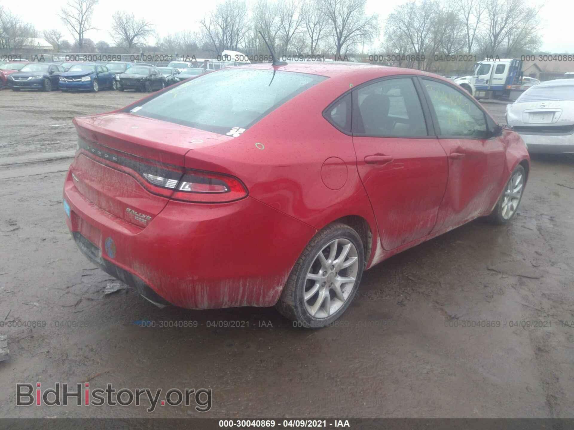 2013 DODGE DART - VIN: 1C3CDFBH0DD147736 - Photo 4