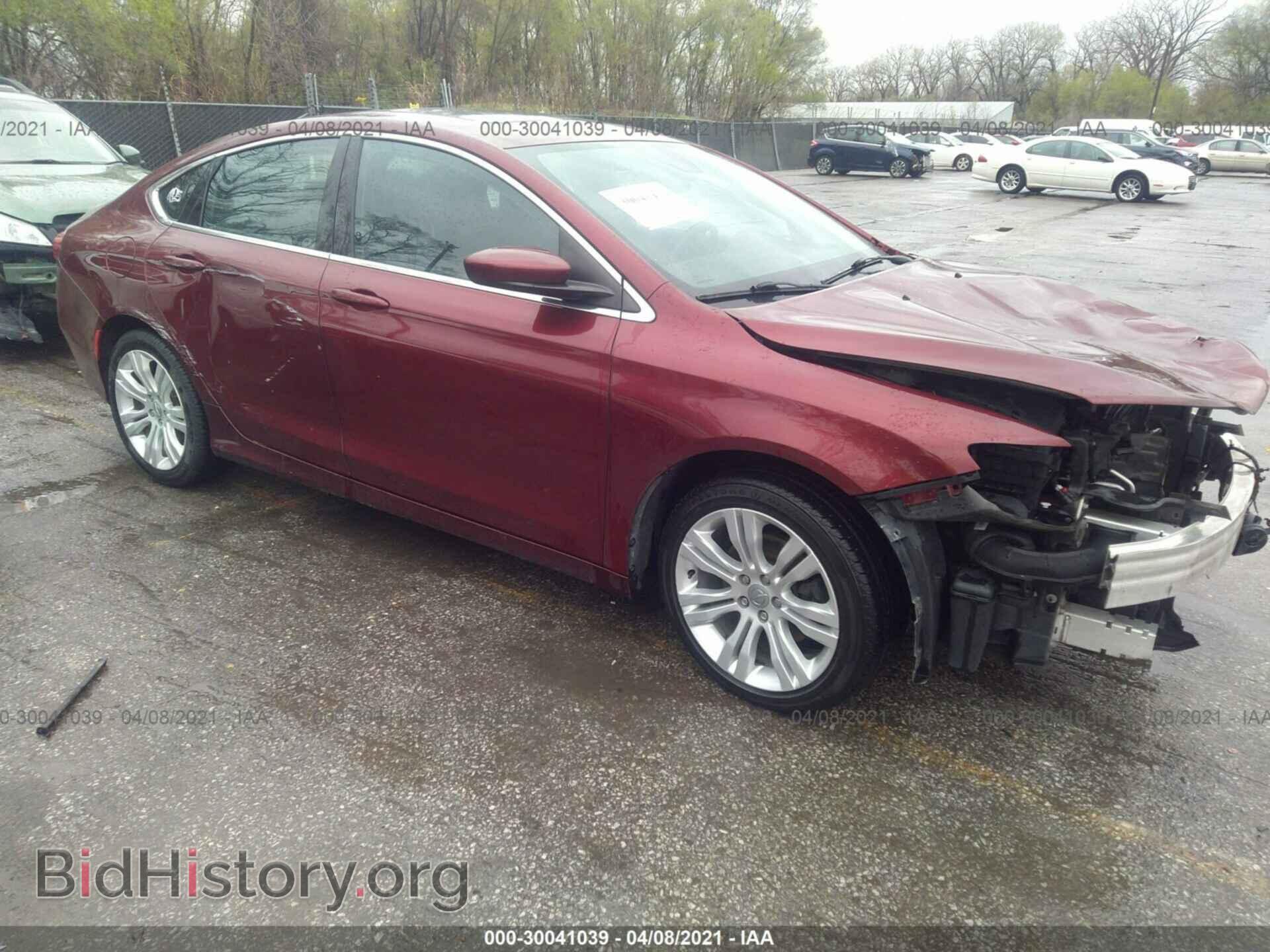 Фотография 1C3CCCAB3FN554817 - CHRYSLER 200 2015