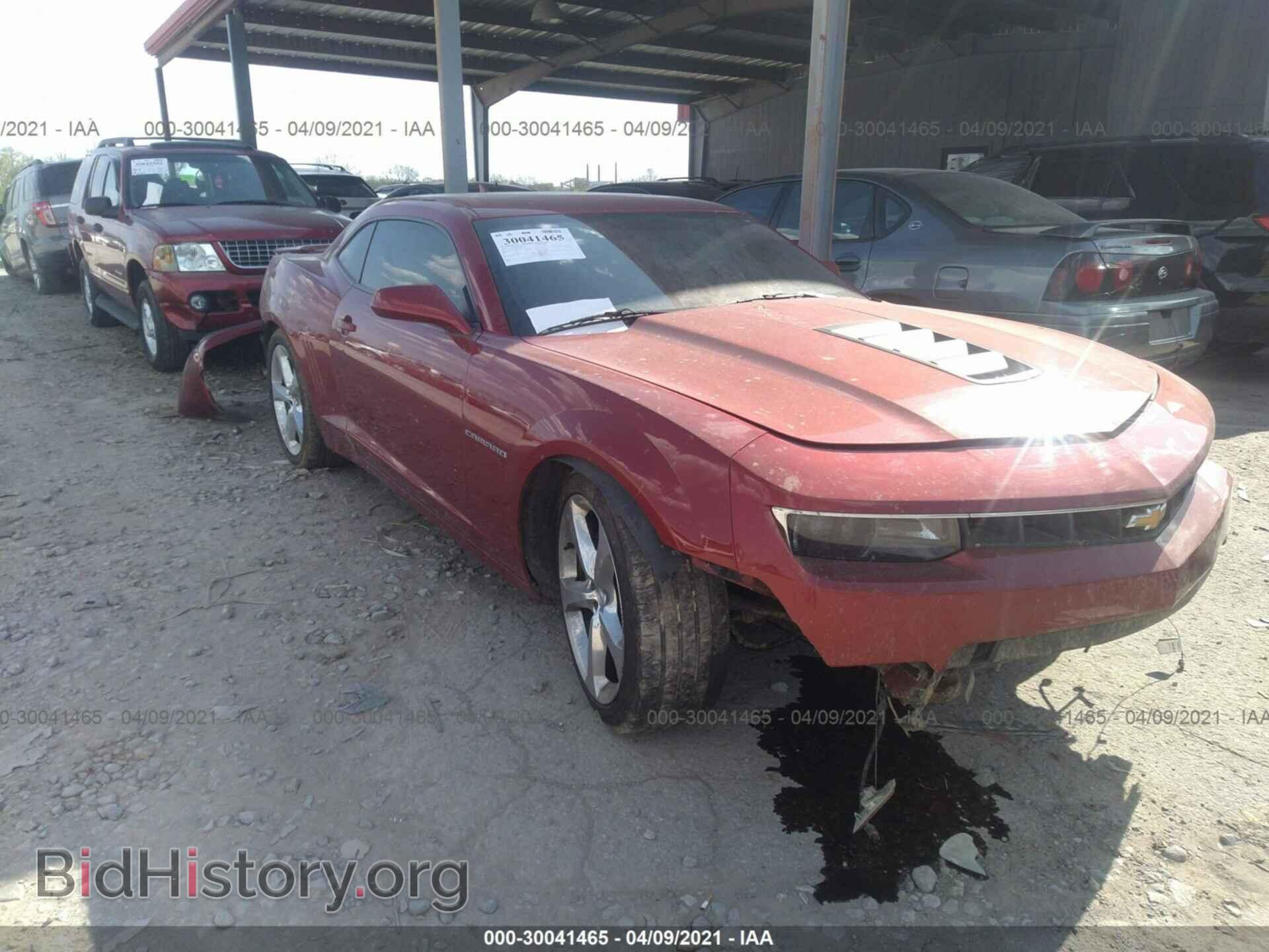 Фотография 2G1FK1EJ0E9288202 - CHEVROLET CAMARO 2014