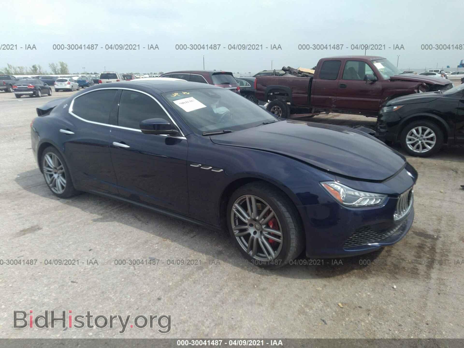 Фотография ZAM57RSS0H1235780 - MASERATI GHIBLI 2017