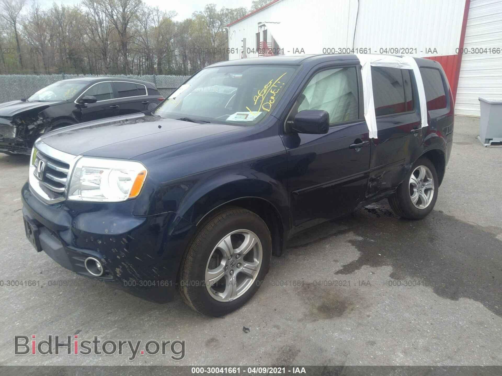 2013 HONDA PILOT - VIN: 5FNYF4H52DB065075 - Фото 2