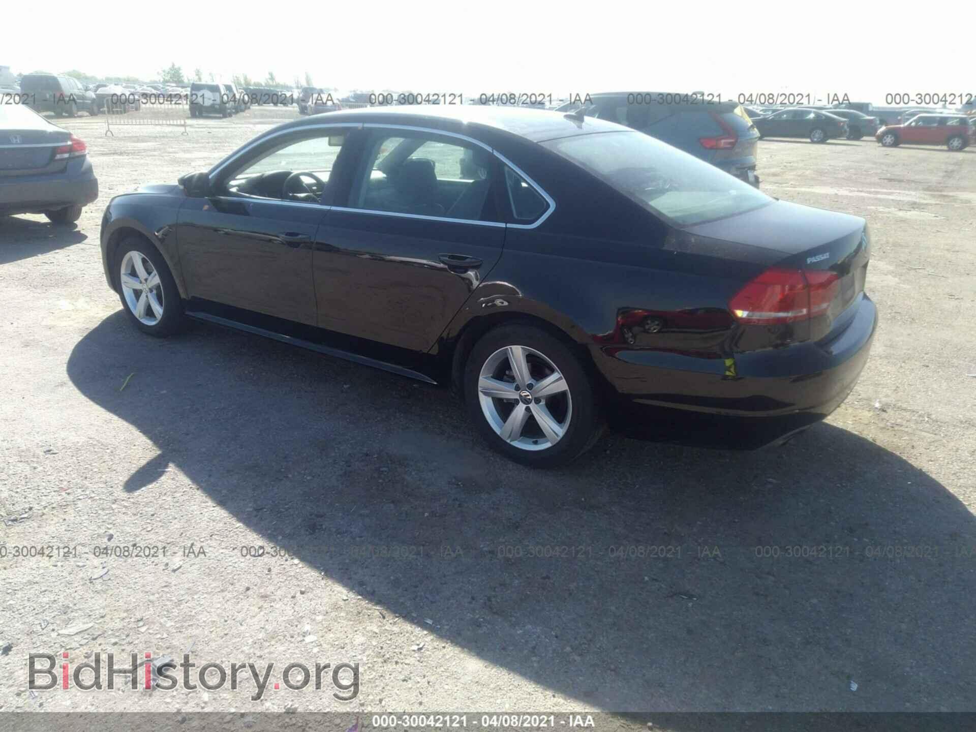 2014 VOLKSWAGEN PASSAT - VIN: 1VWBT7A34EC112417 - Фото 3