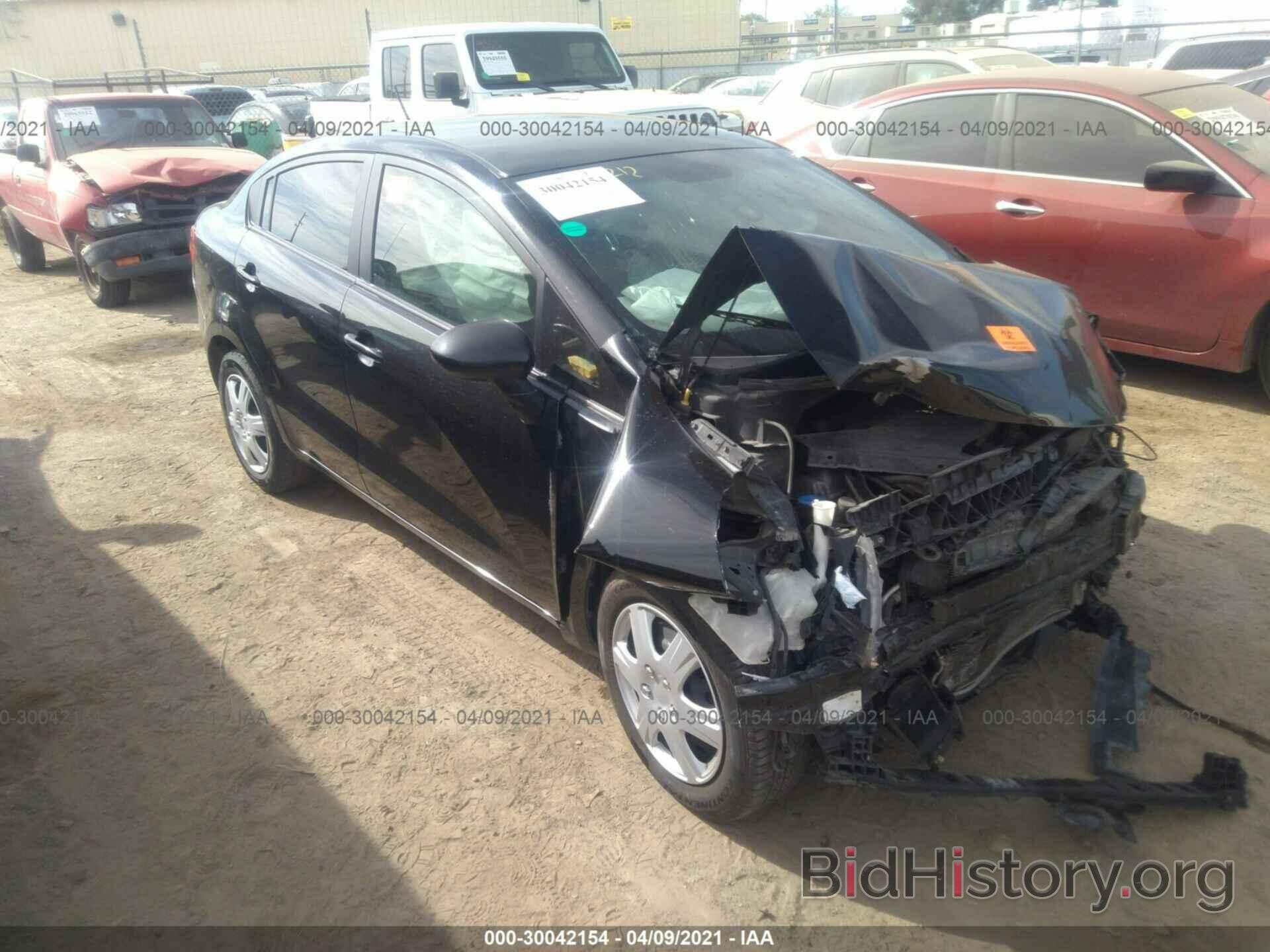 Photo KNADM4A33D6272080 - KIA RIO 2013