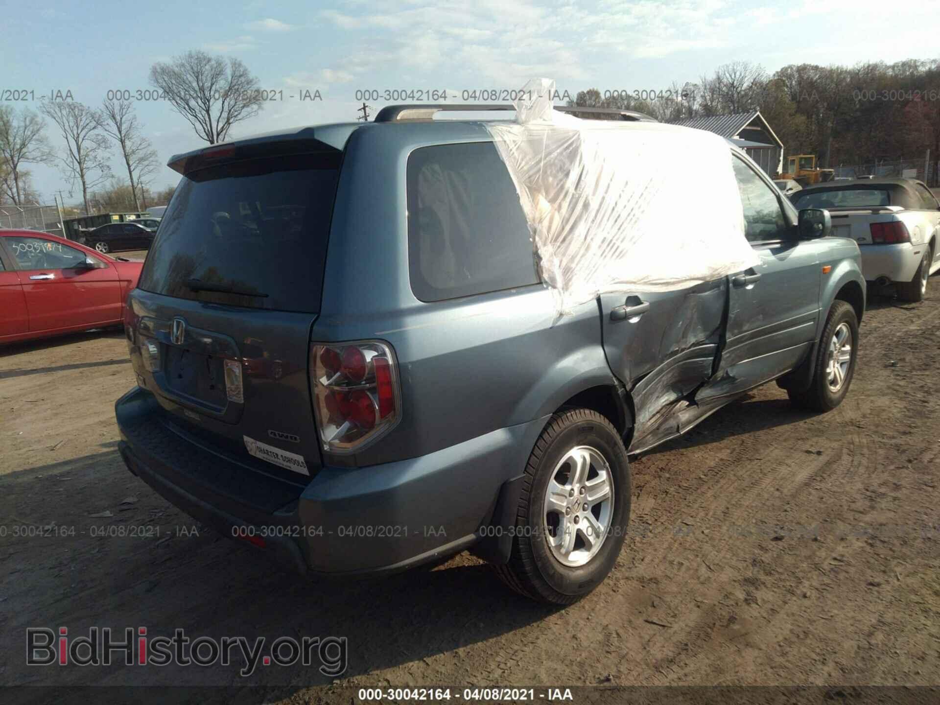 2008 HONDA PILOT - VIN: 5FNYF18218B023541 - Фото 4