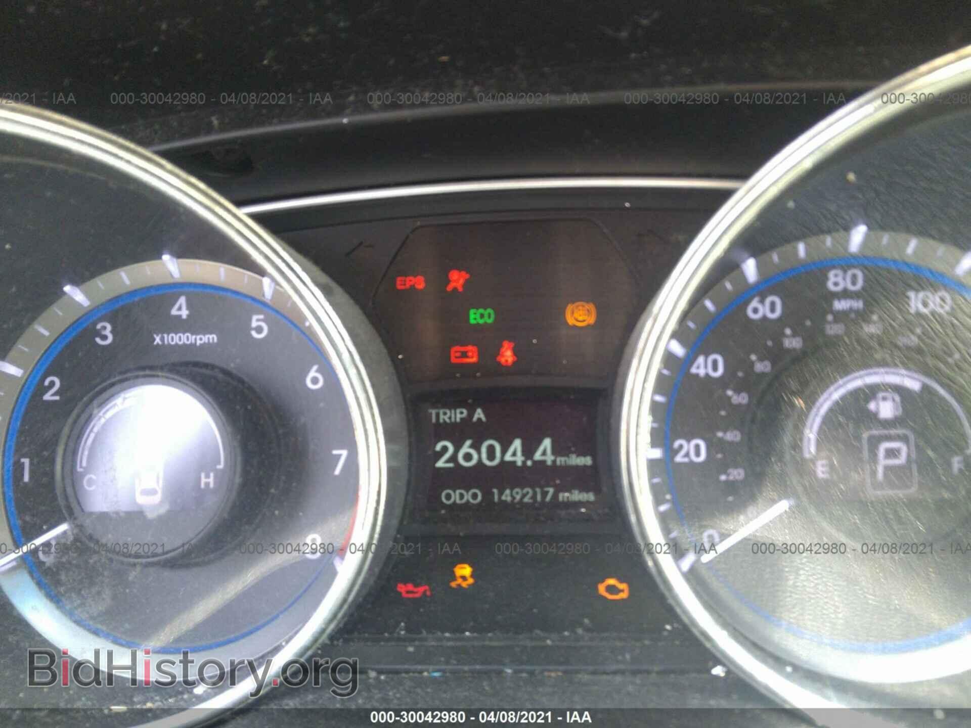 2012 HYUNDAI SONATA - VIN: 5NPEB4AC6CH374393 - Фото 7
