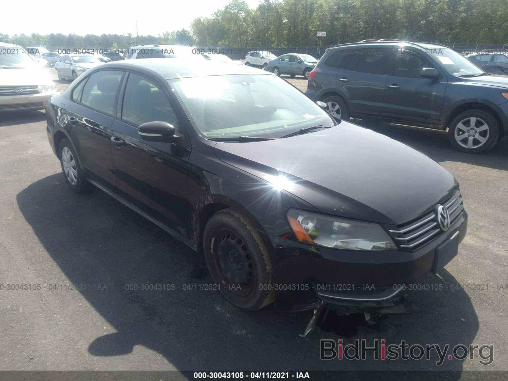 Photo 1VWAP7A36DC125555 - VOLKSWAGEN PASSAT 2013