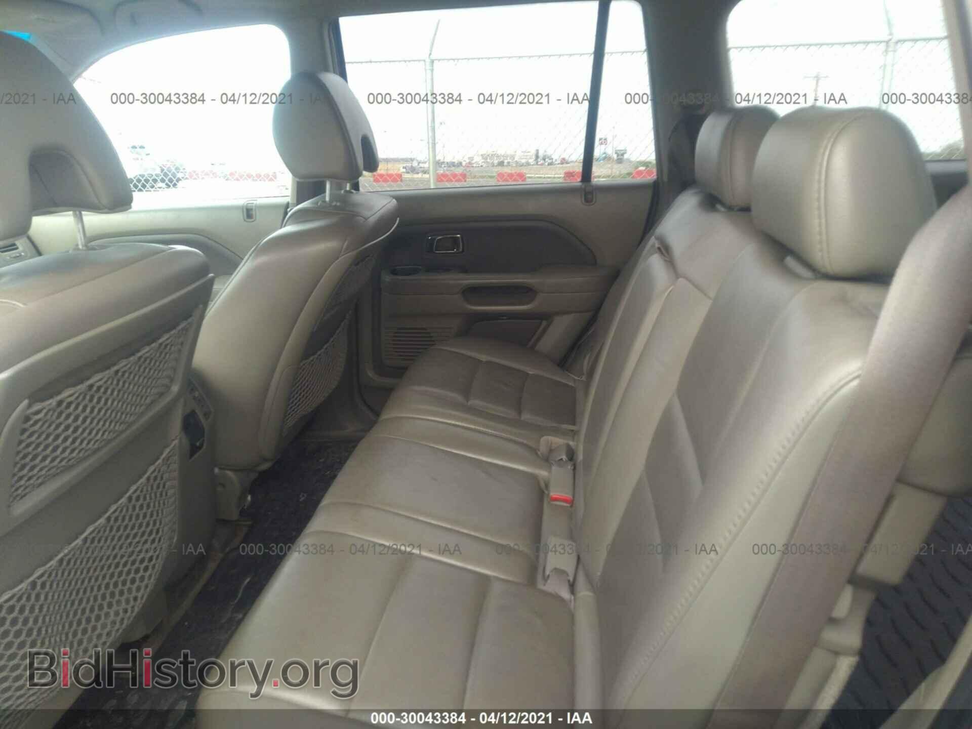2006 HONDA PILOT - VIN: 5FNYF18706B008909 - Фото 8