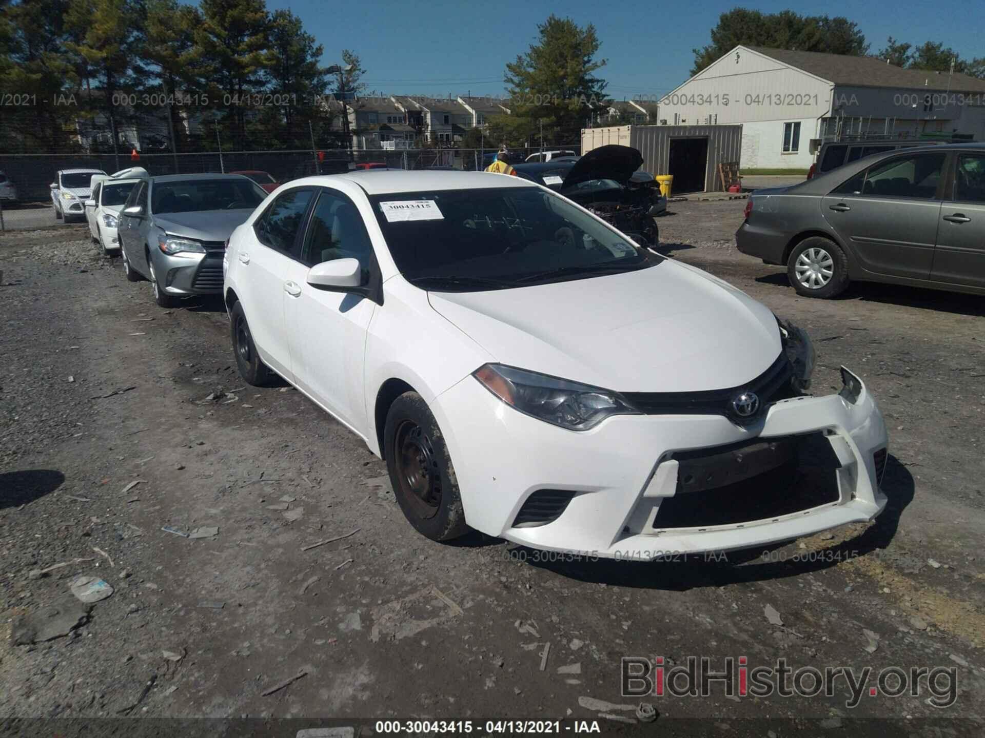 Photo 2T1BURHE3EC156788 - TOYOTA COROLLA 2014