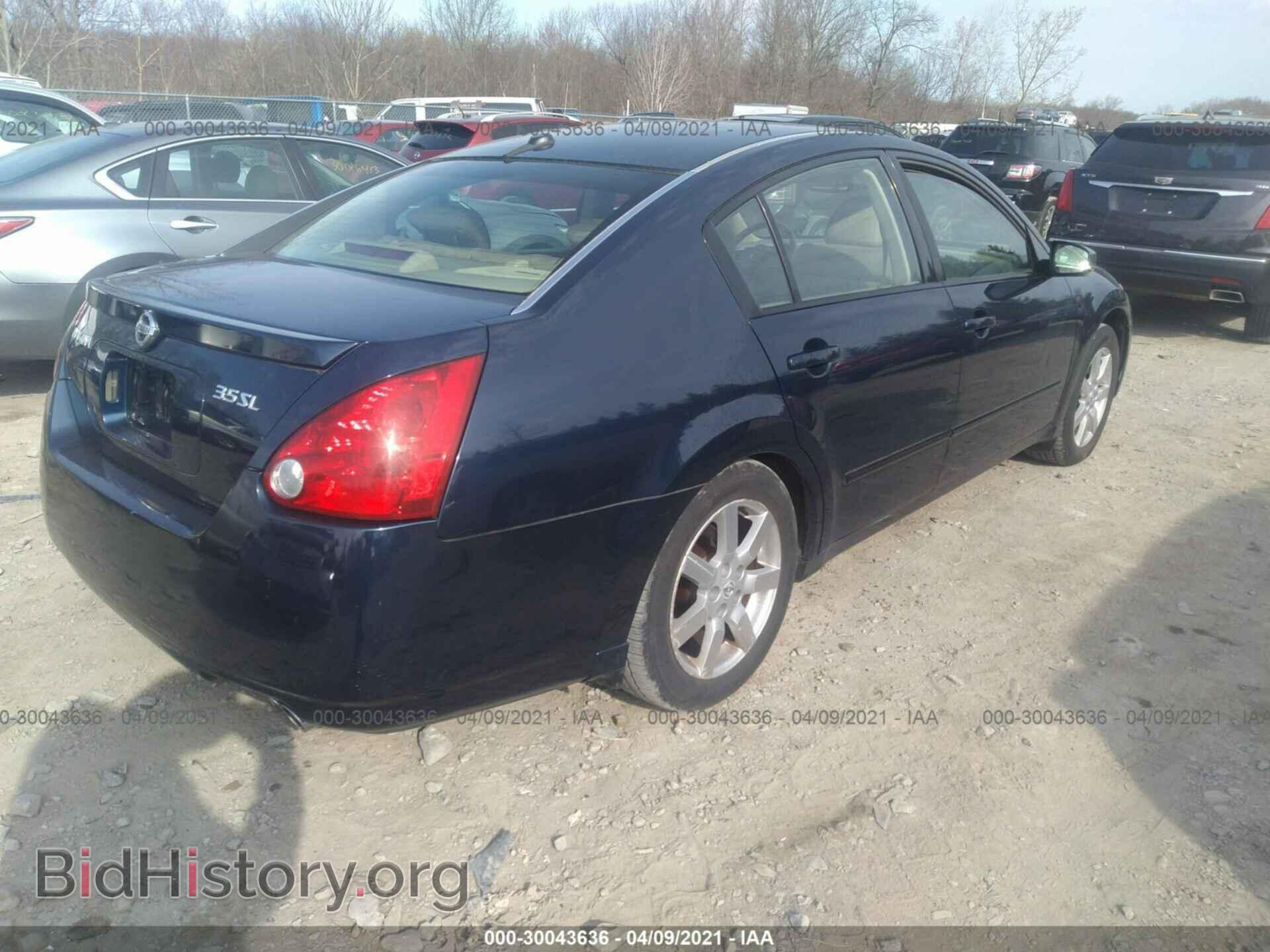 2006 NISSAN MAXIMA - VIN: 1N4BA41E36C825518 - Фото 4