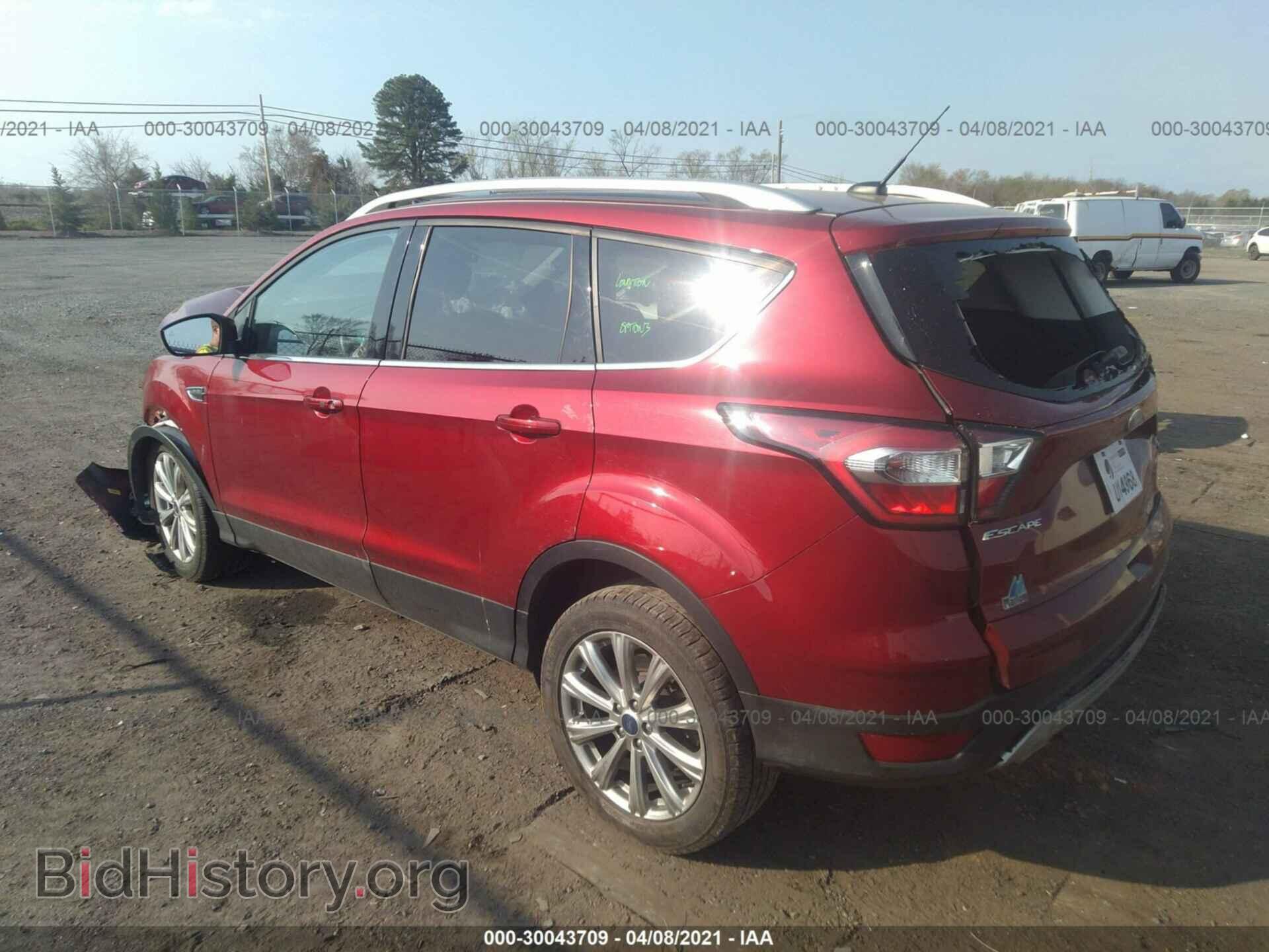 2017 FORD ESCAPE - VIN: 1FMCU9J98HUE62325 - Photo 3