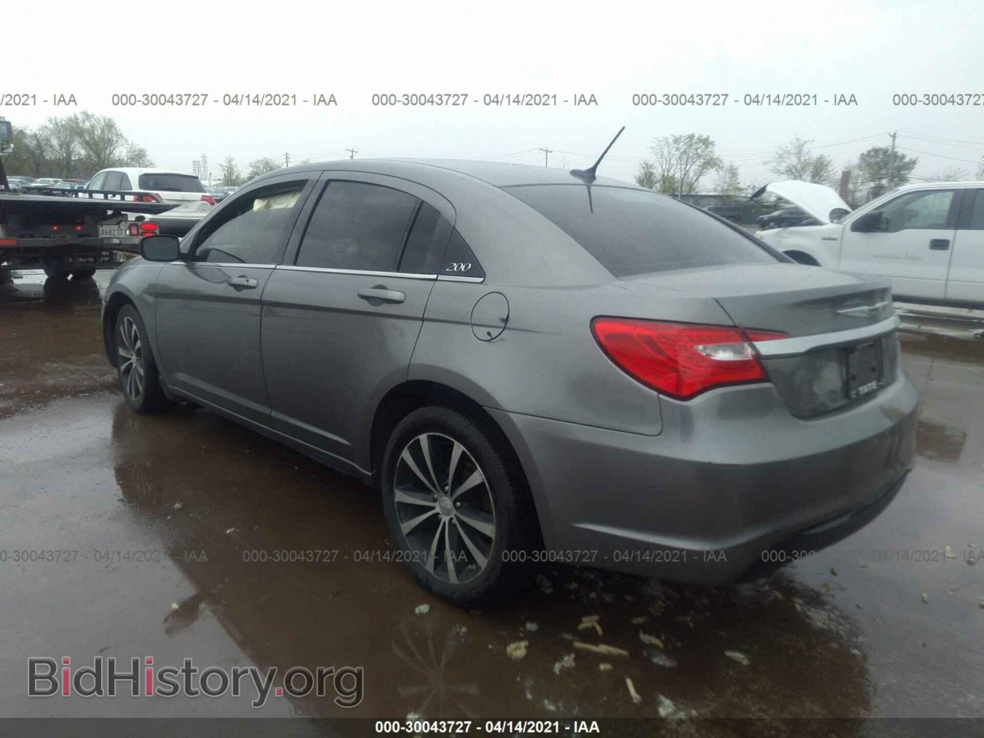 2012 CHRYSLER 200 - VIN: 1C3CCBBG8CN306059 - Фото 3
