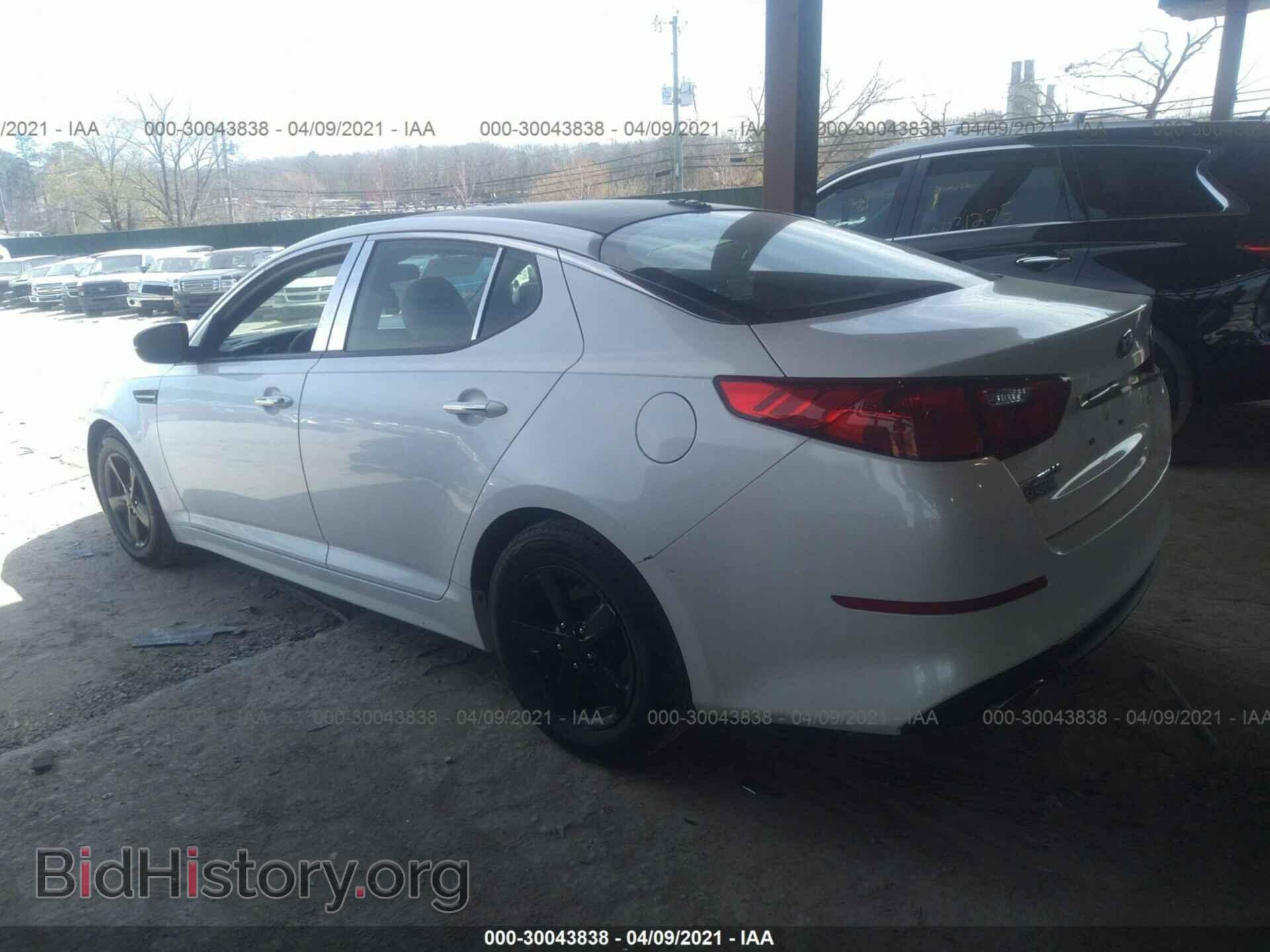 2015 KIA OPTIMA - VIN: KNAGM4A78F5527573 - Photo 3