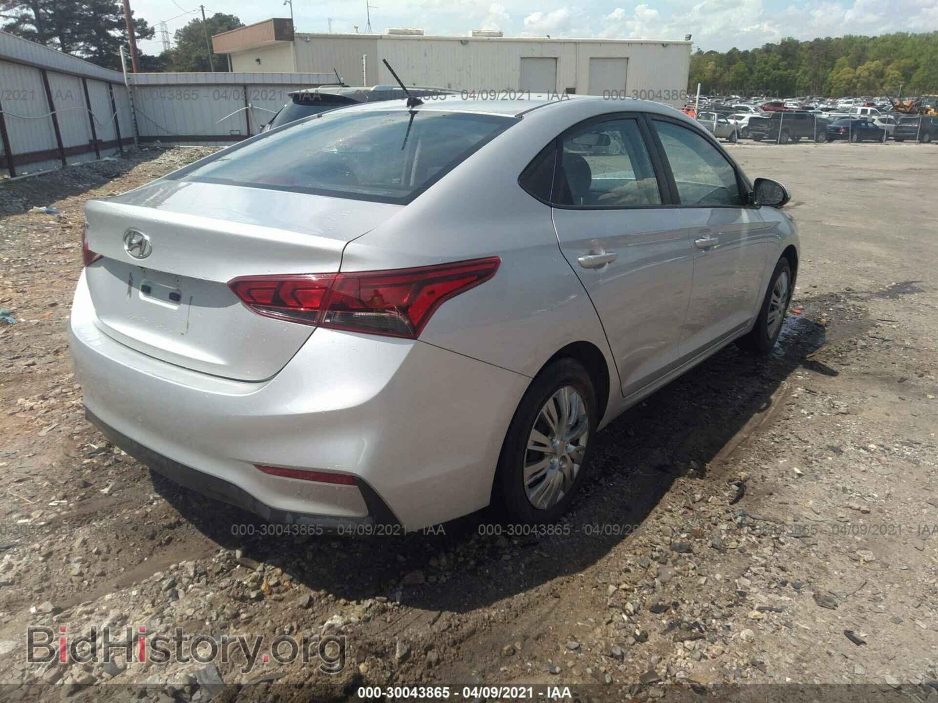 2018 HYUNDAI ACCENT - VIN: 3KPC24A38JE013014 - Фото 4