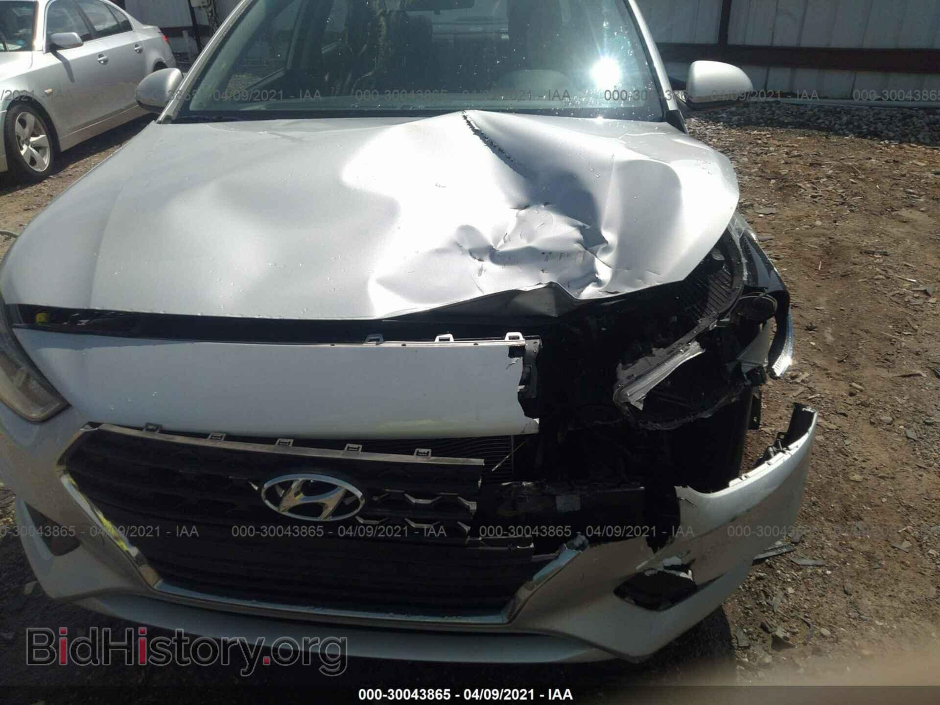 2018 HYUNDAI ACCENT - VIN: 3KPC24A38JE013014 - Фото 10