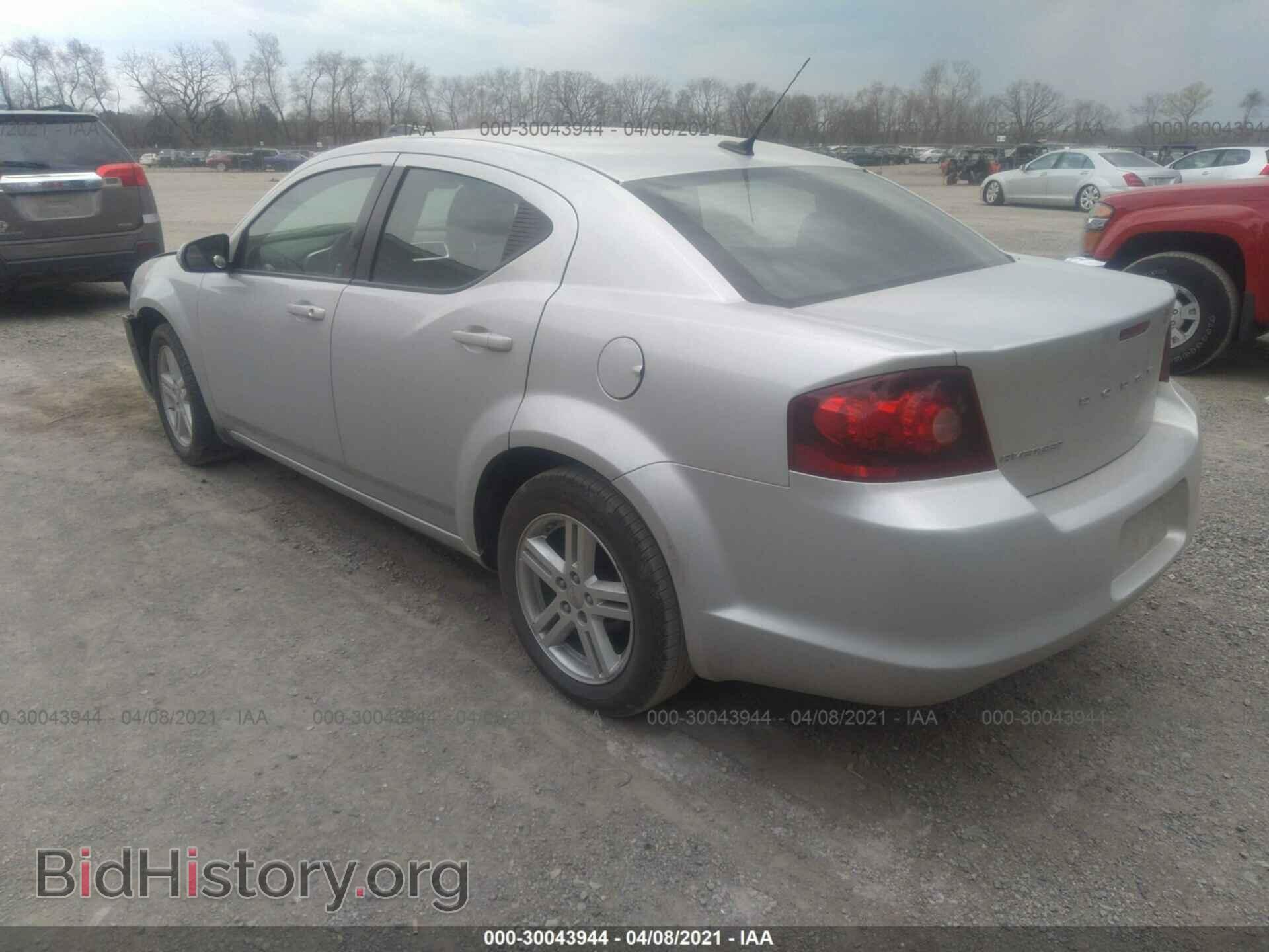 2011 DODGE AVENGER - VIN: 1B3BD1FB2BN501331 - Фото 3