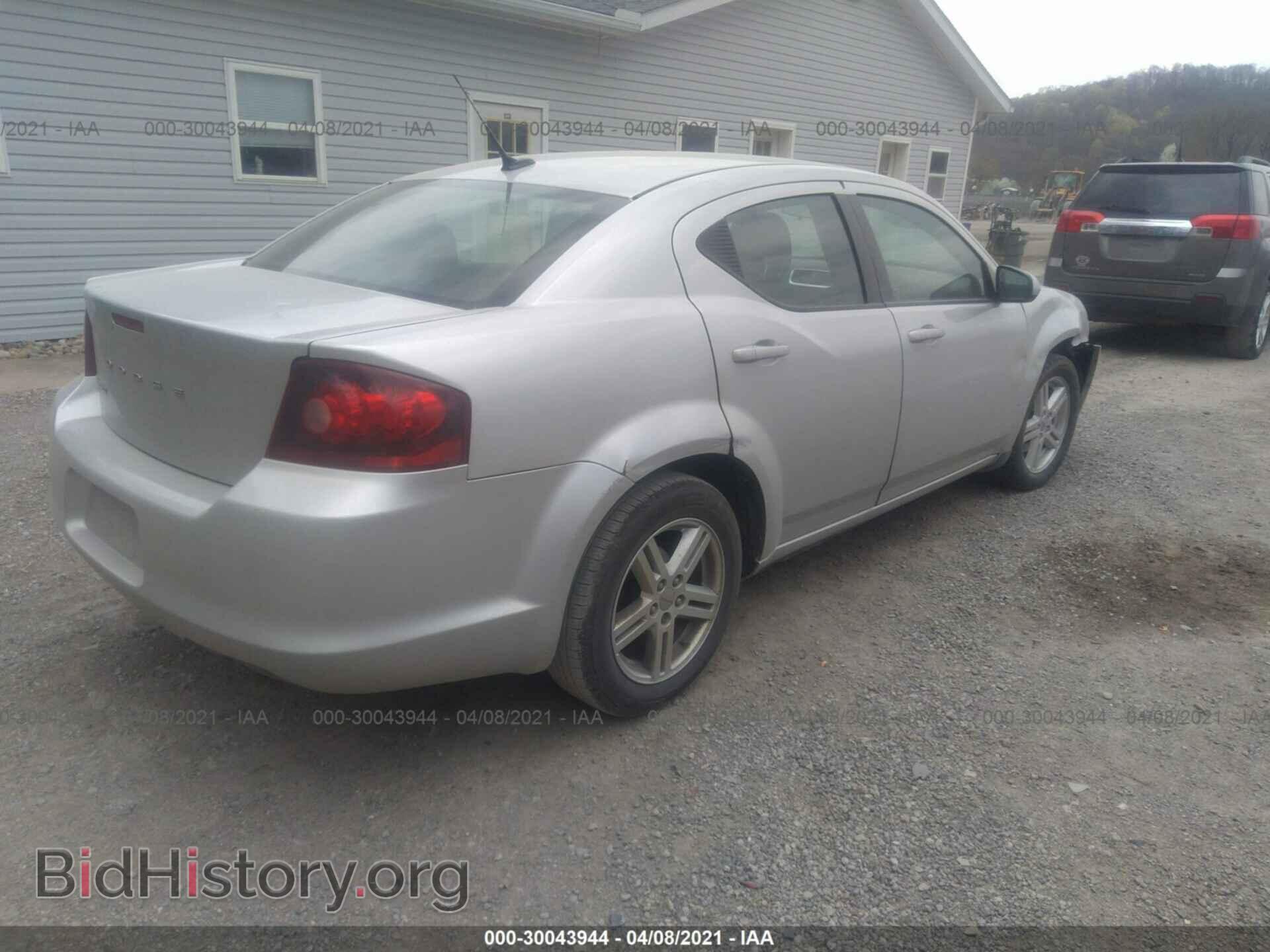 2011 DODGE AVENGER - VIN: 1B3BD1FB2BN501331 - Фото 4
