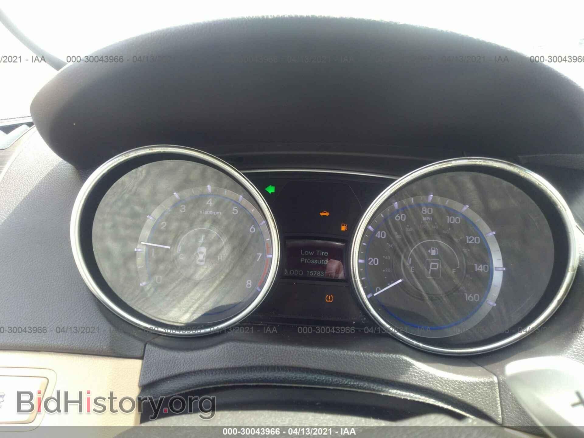2012 HYUNDAI SONATA - VIN: 5NPEC4AB0CH369498 - Фото 7