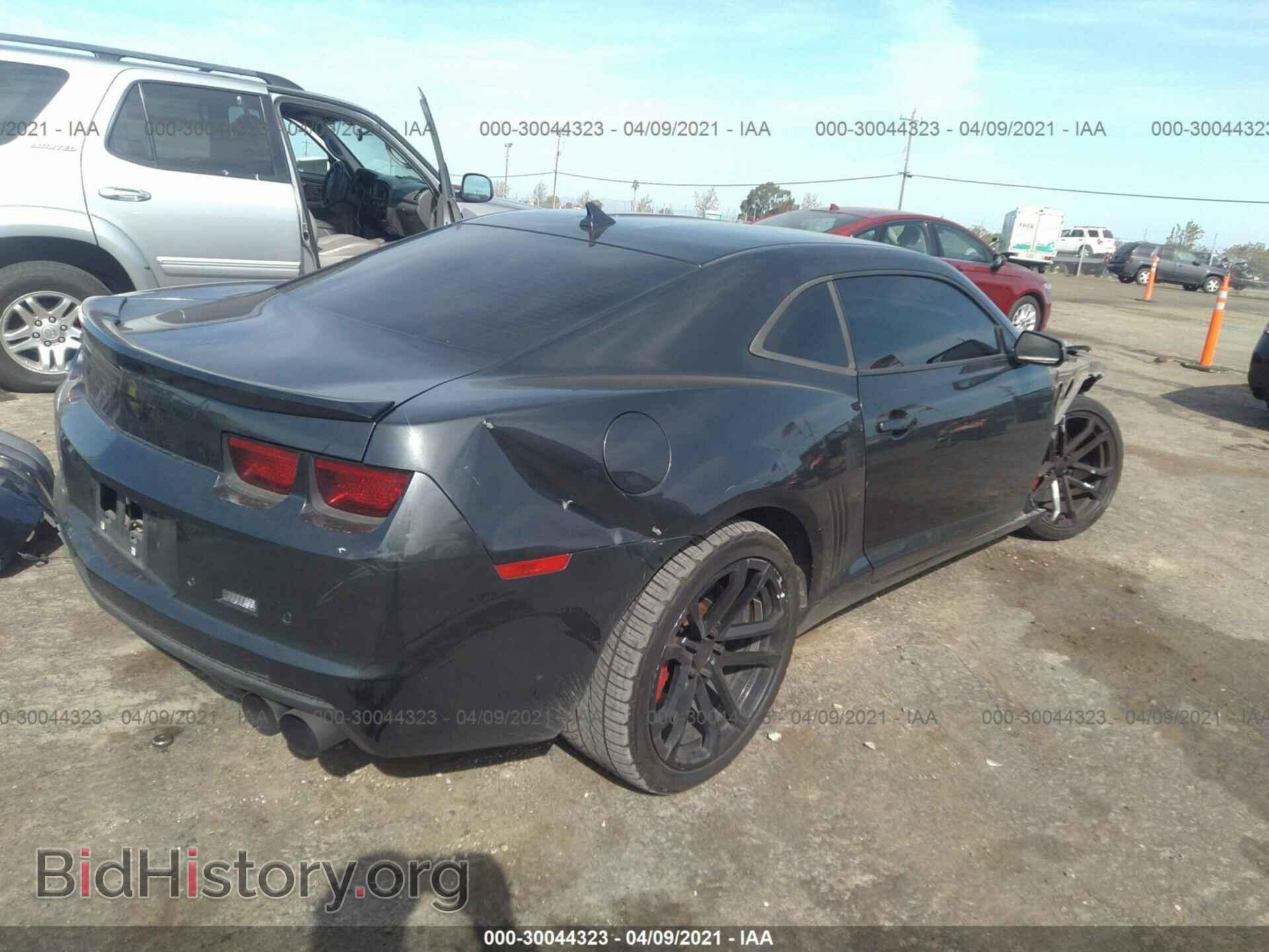 2013 CHEVROLET CAMARO - VIN: 2G1FT1EW9D9162010 - Фото 4